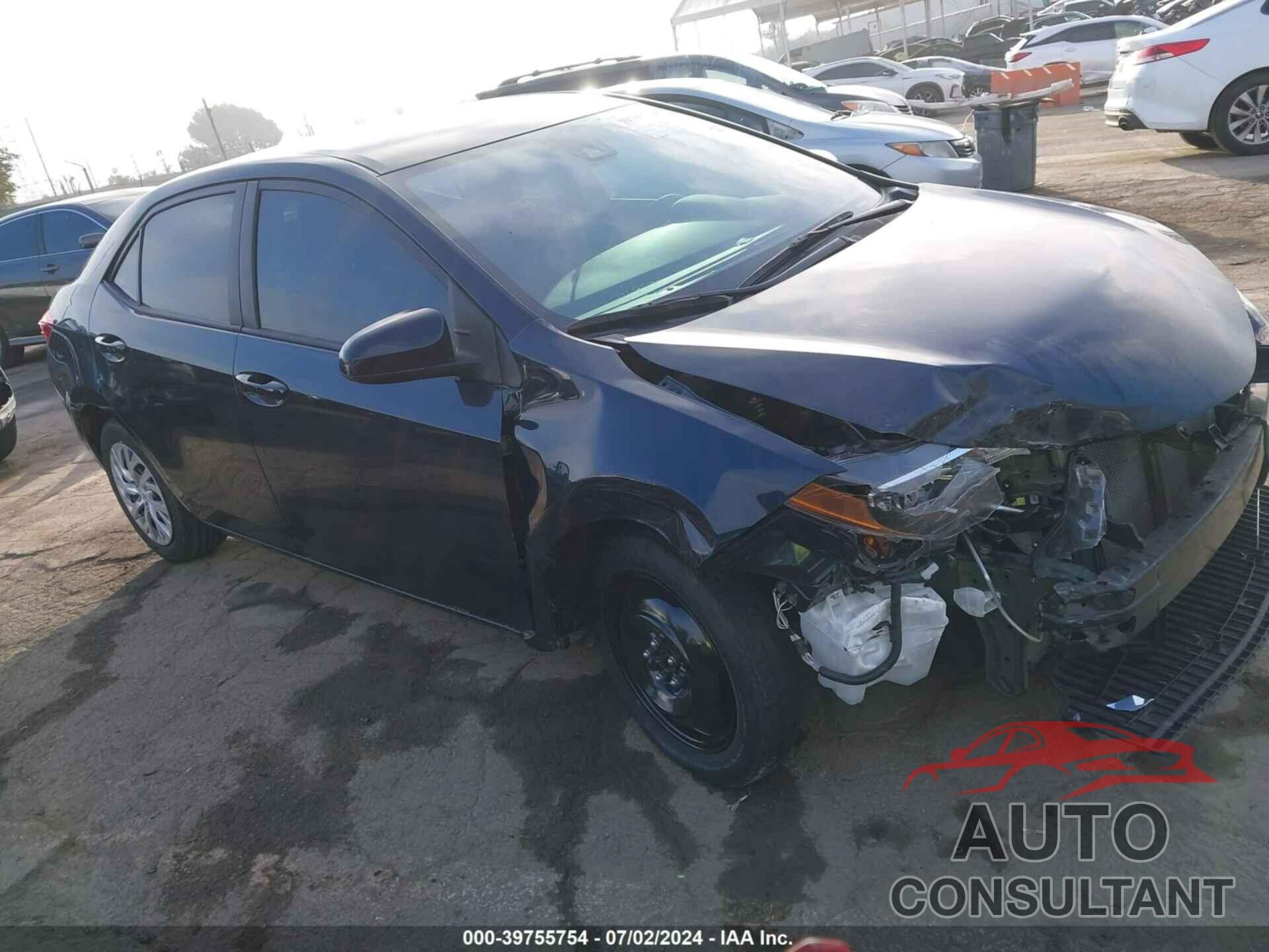 TOYOTA COROLLA 2019 - 5YFBURHE0KP920480