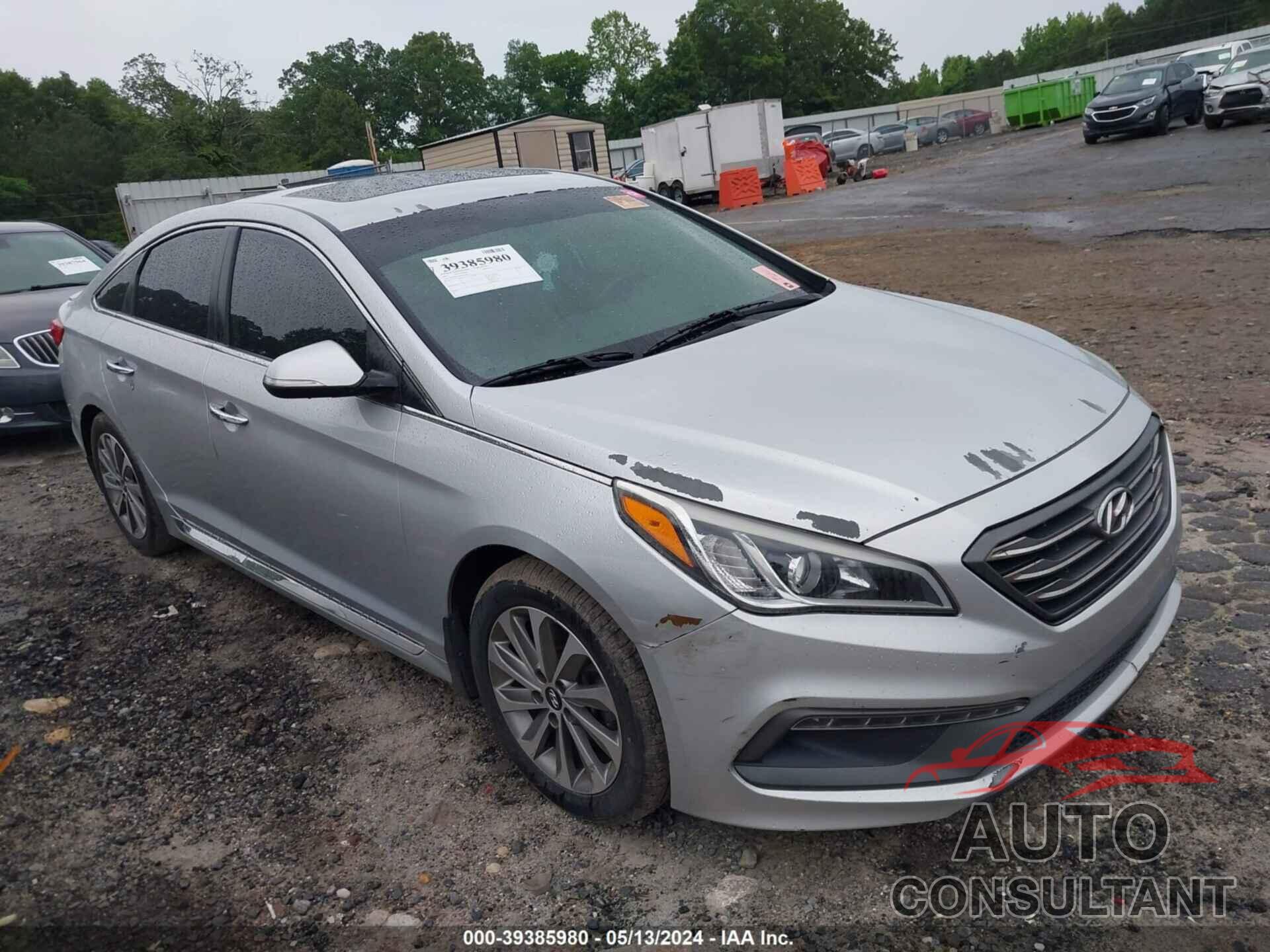 HYUNDAI SONATA 2017 - 5NPE34AF4HH472028