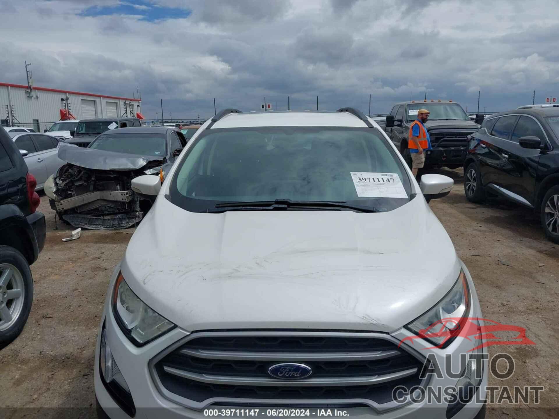 FORD ECOSPORT 2019 - MAJ3S2GE9KC267326