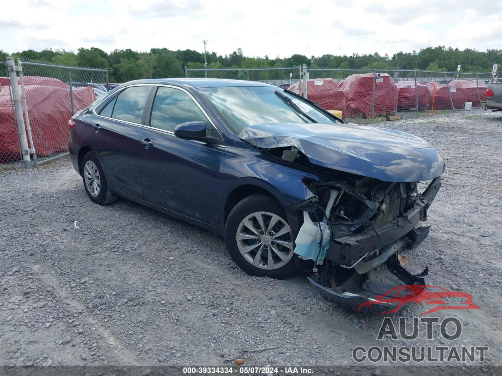 TOYOTA CAMRY 2016 - 4T4BF1FK5GR575026