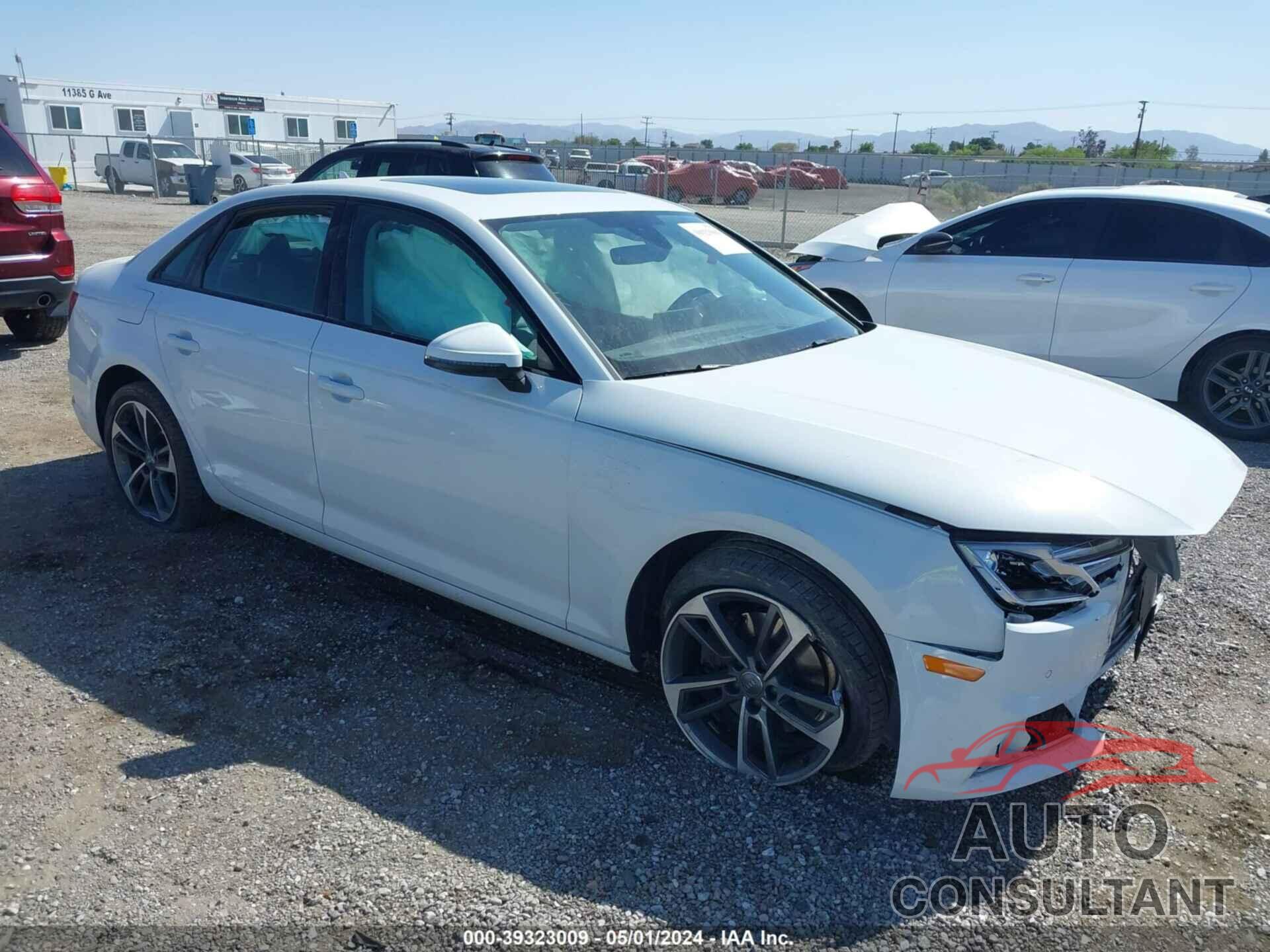 AUDI A4 2019 - WAUGMAF40KA108745