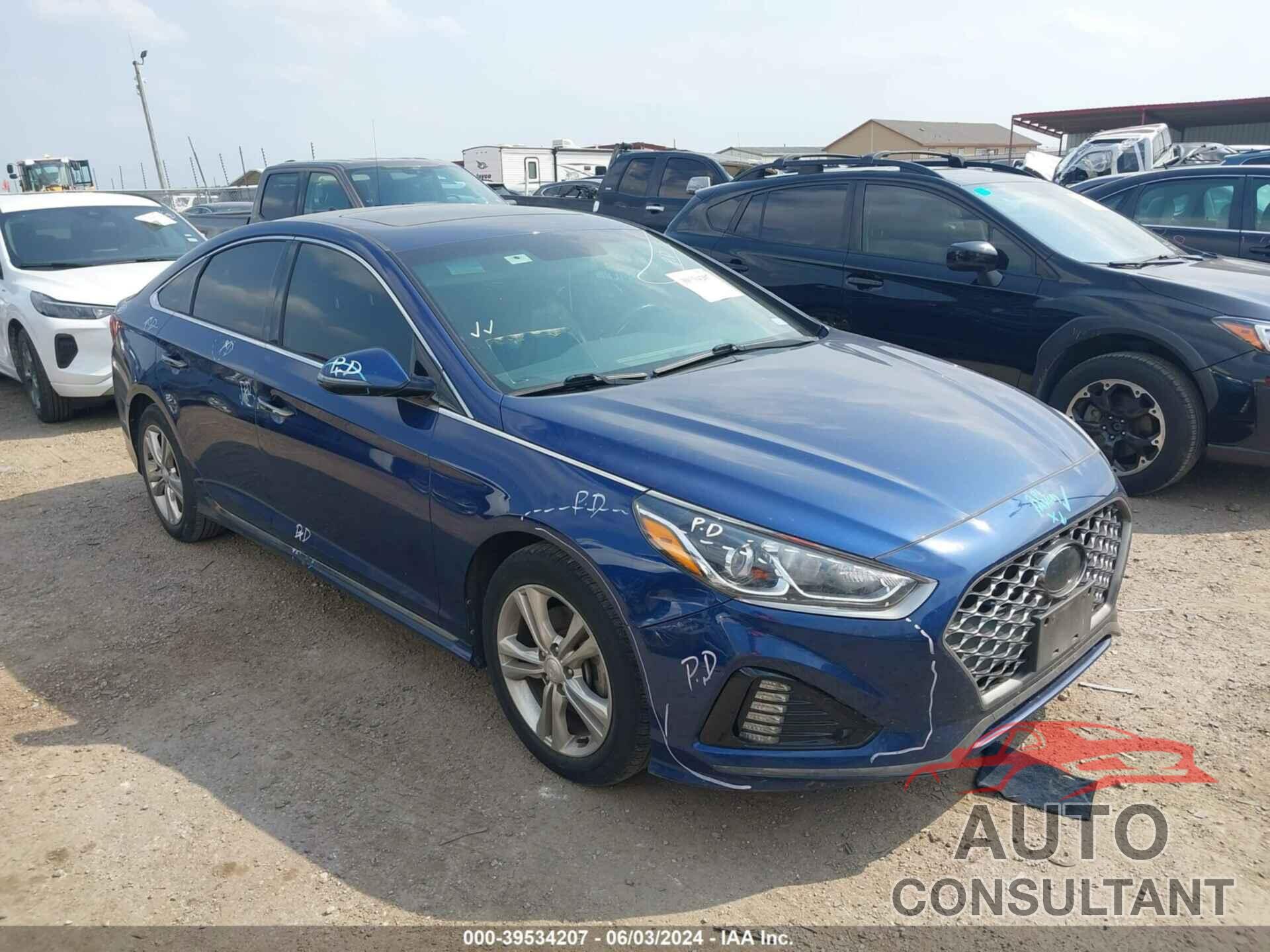 HYUNDAI SONATA 2019 - 5NPE34AF8KH739596