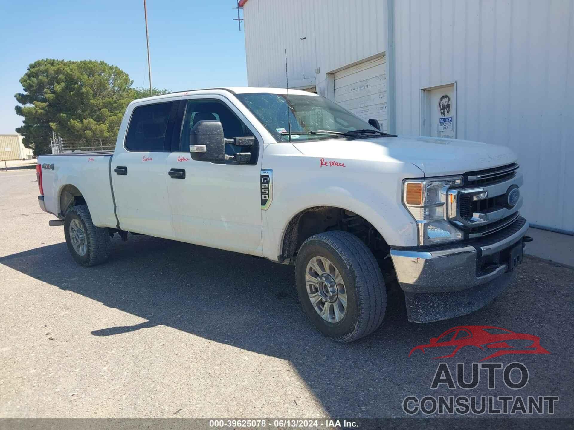 FORD F-250 2022 - 1FT7W2B63NEG44239