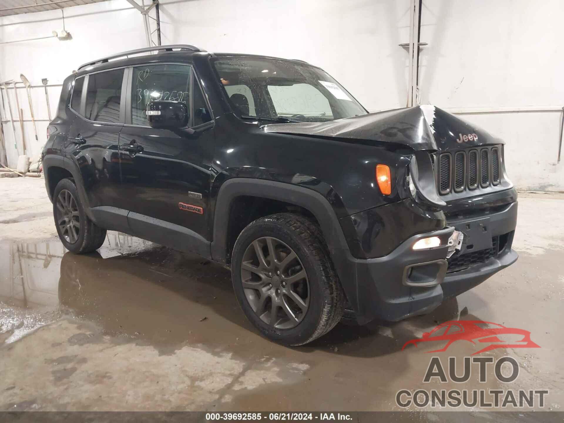 JEEP RENEGADE 2016 - ZACCJBBT7GPC96331