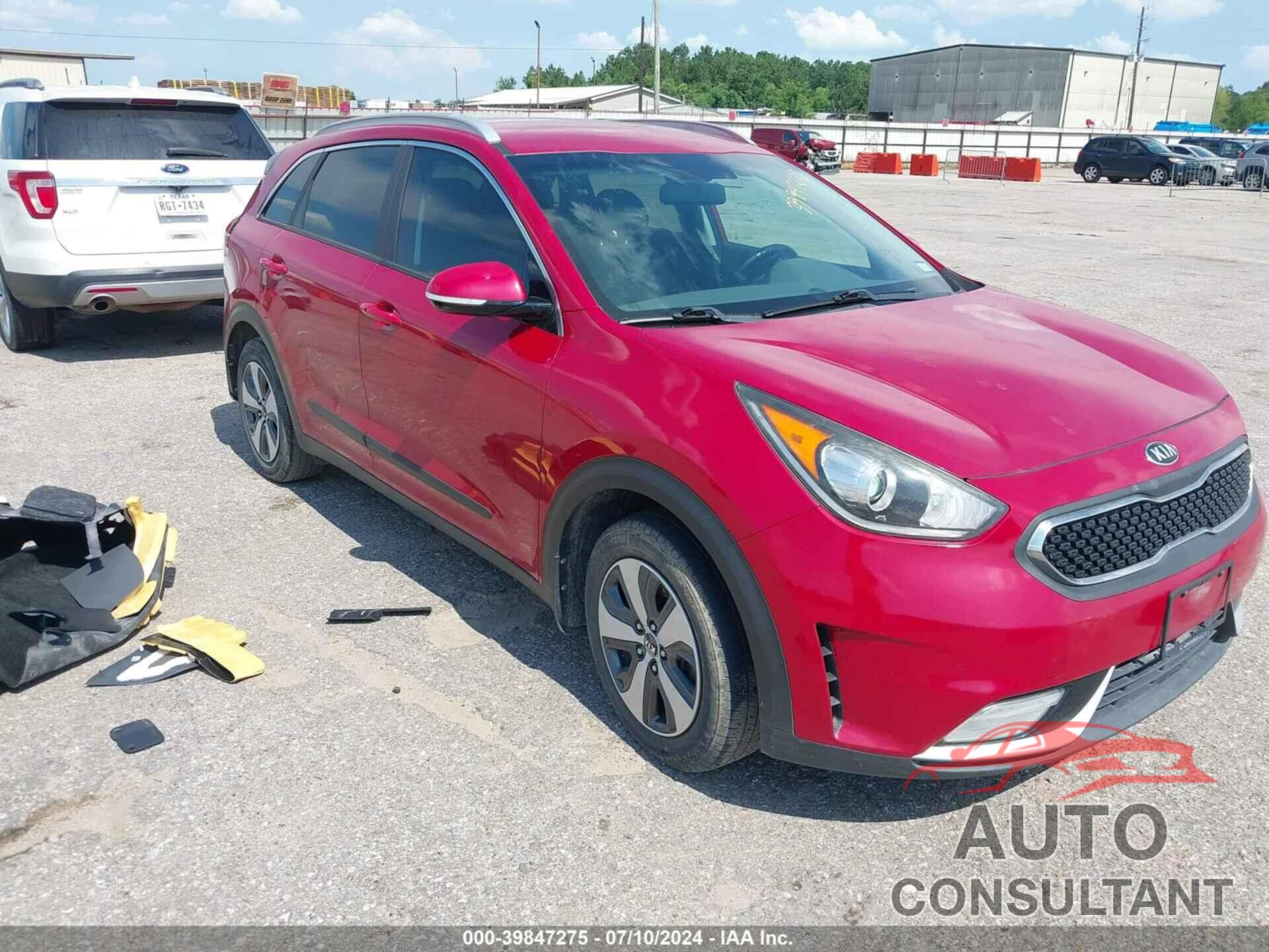 KIA NIRO 2017 - KNDCC3LCXH5077811