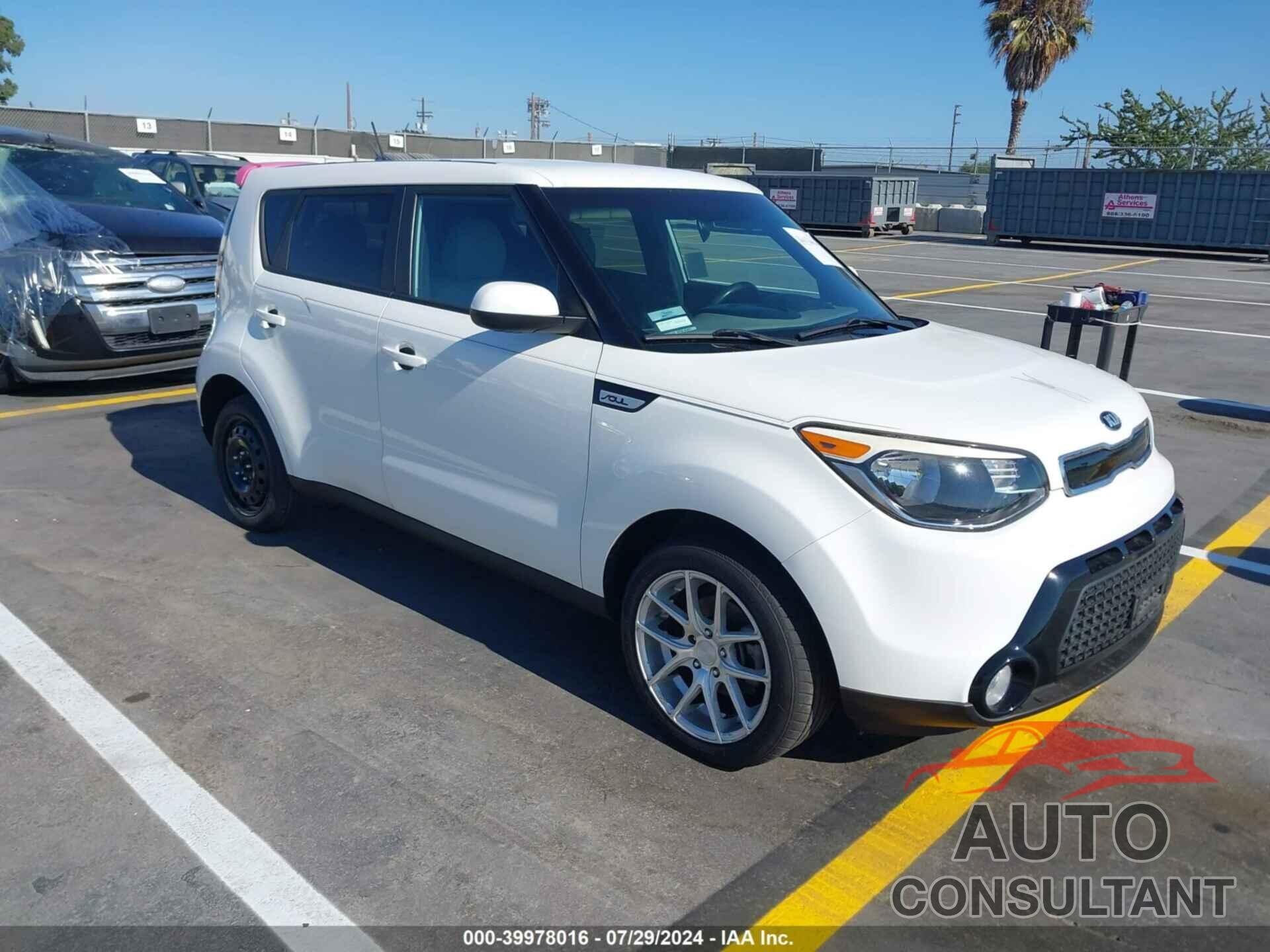 KIA SOUL 2016 - KNDJP3A56G7856884