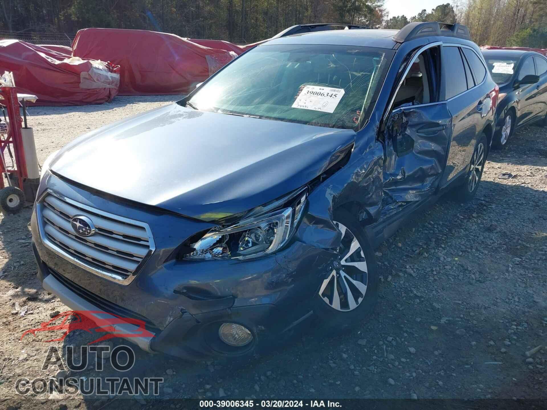 SUBARU OUTBACK 2016 - 4S4BSBNC8G3358131