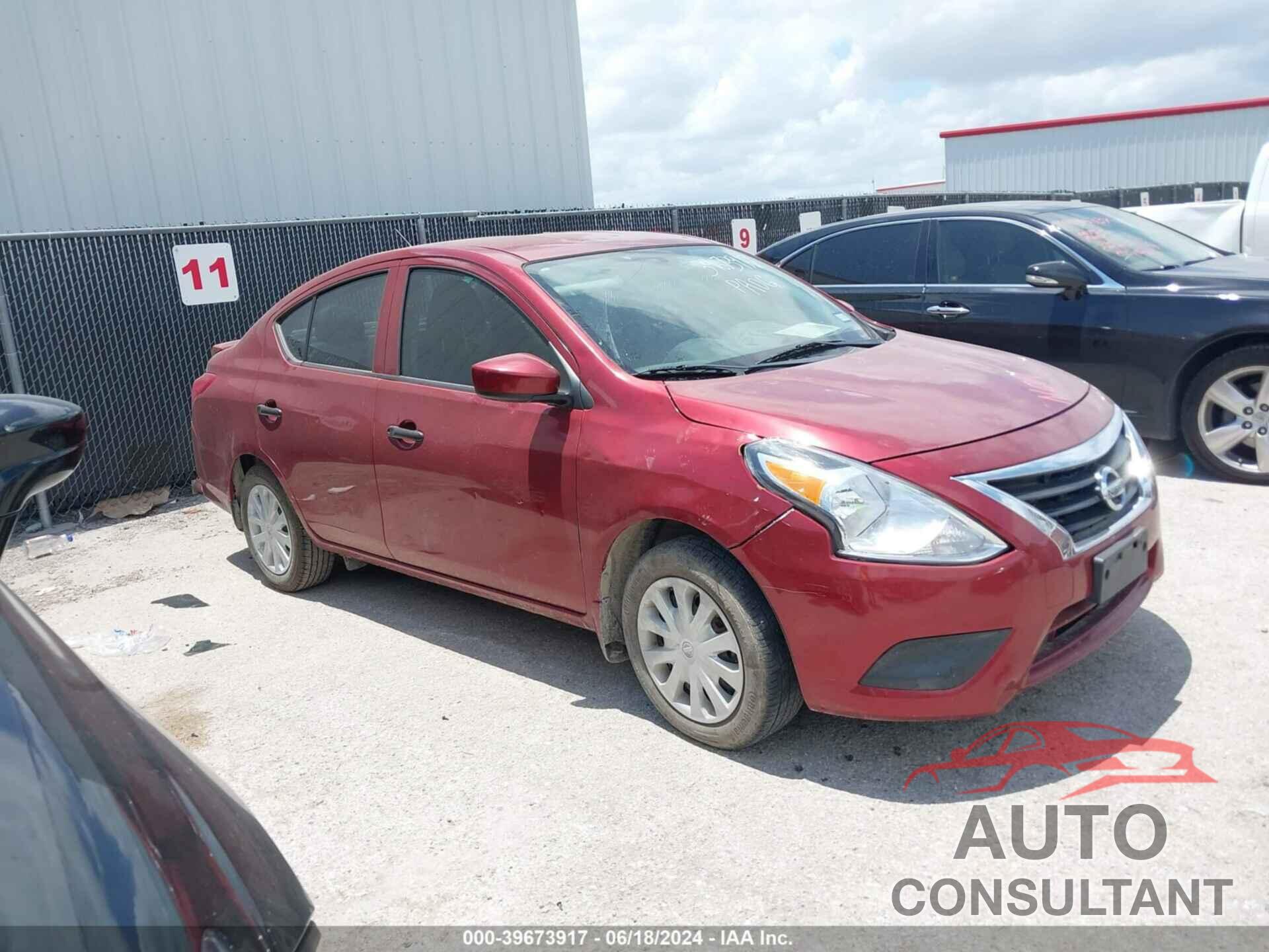 NISSAN VERSA 2019 - 3N1CN7AP9KL825109