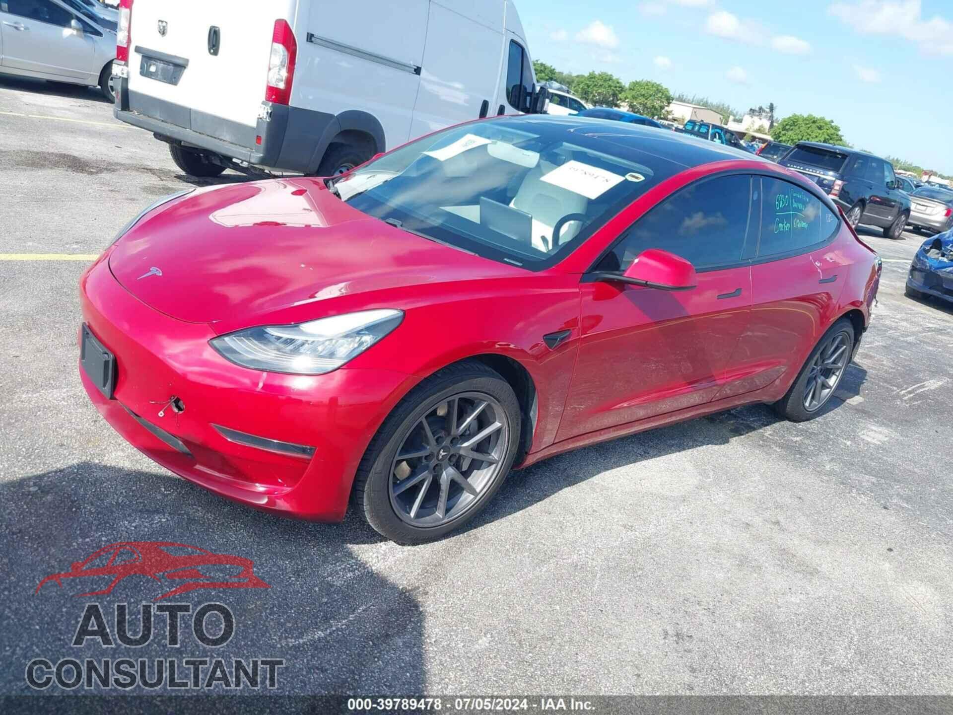 TESLA MODEL 3 2021 - 5YJ3E1EA3MF843428