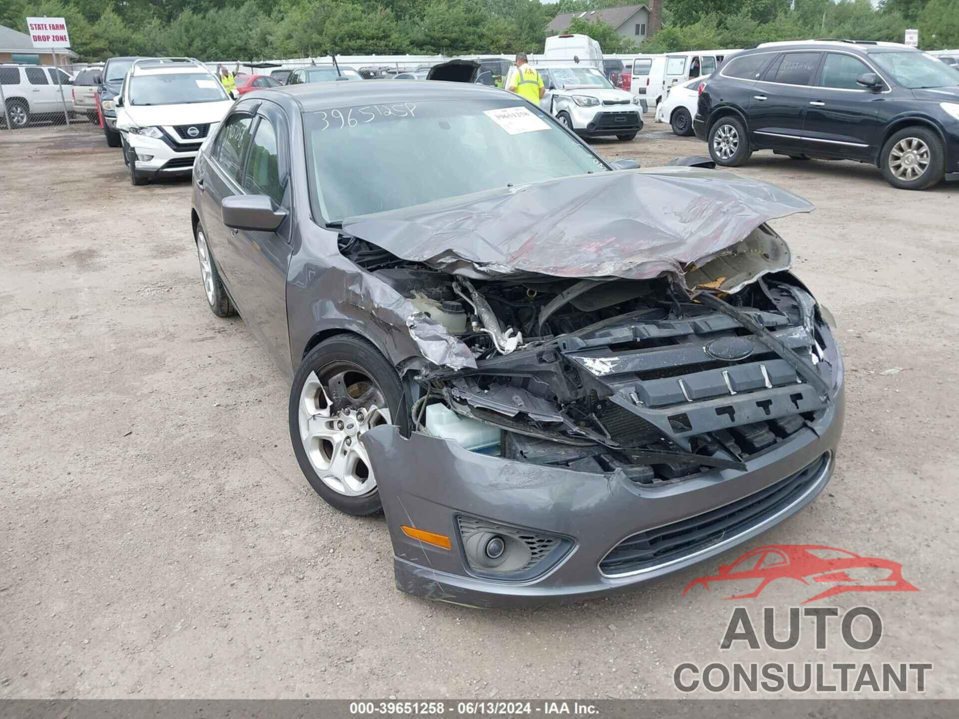 FORD FUSION 2011 - 3FAHP0HA0BR212935