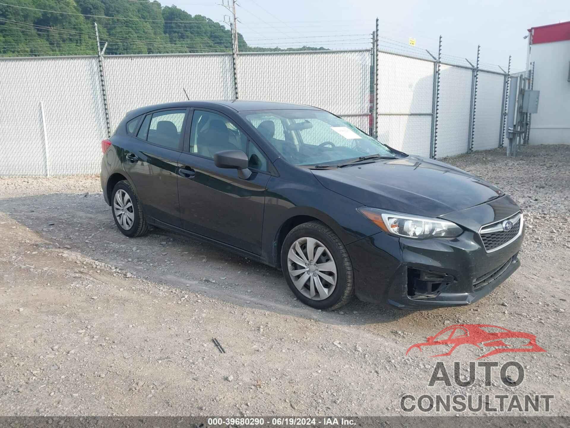 SUBARU IMPREZA 2019 - 4S3GTAA68K3745417