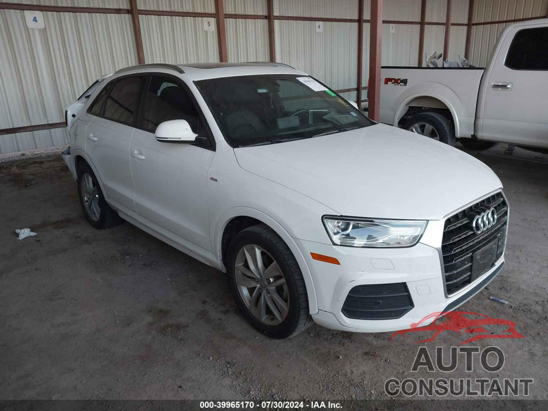 AUDI Q3 2017 - WA1BCCFS1HR017451