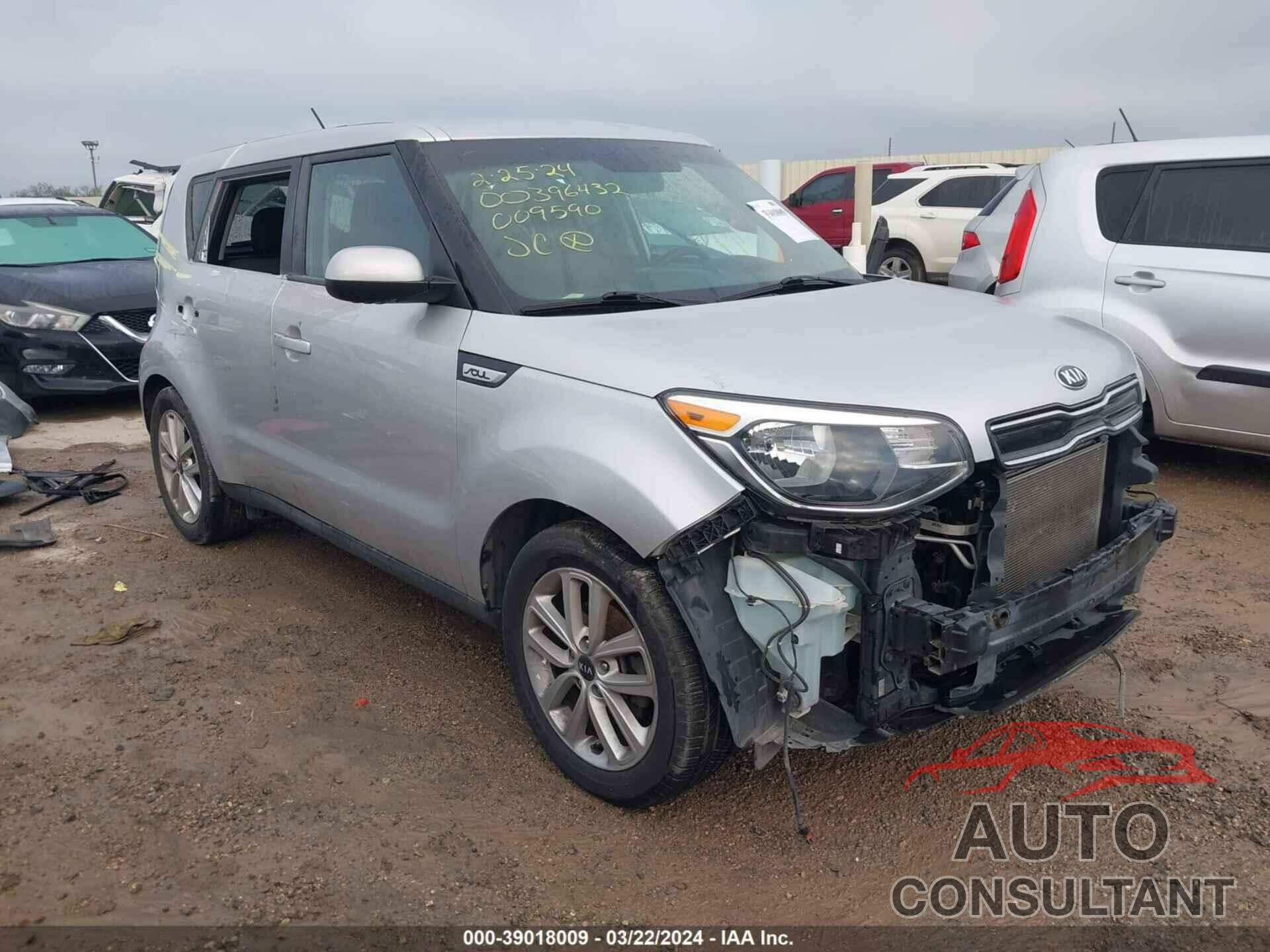 KIA SOUL 2019 - KNDJP3A55K7009590