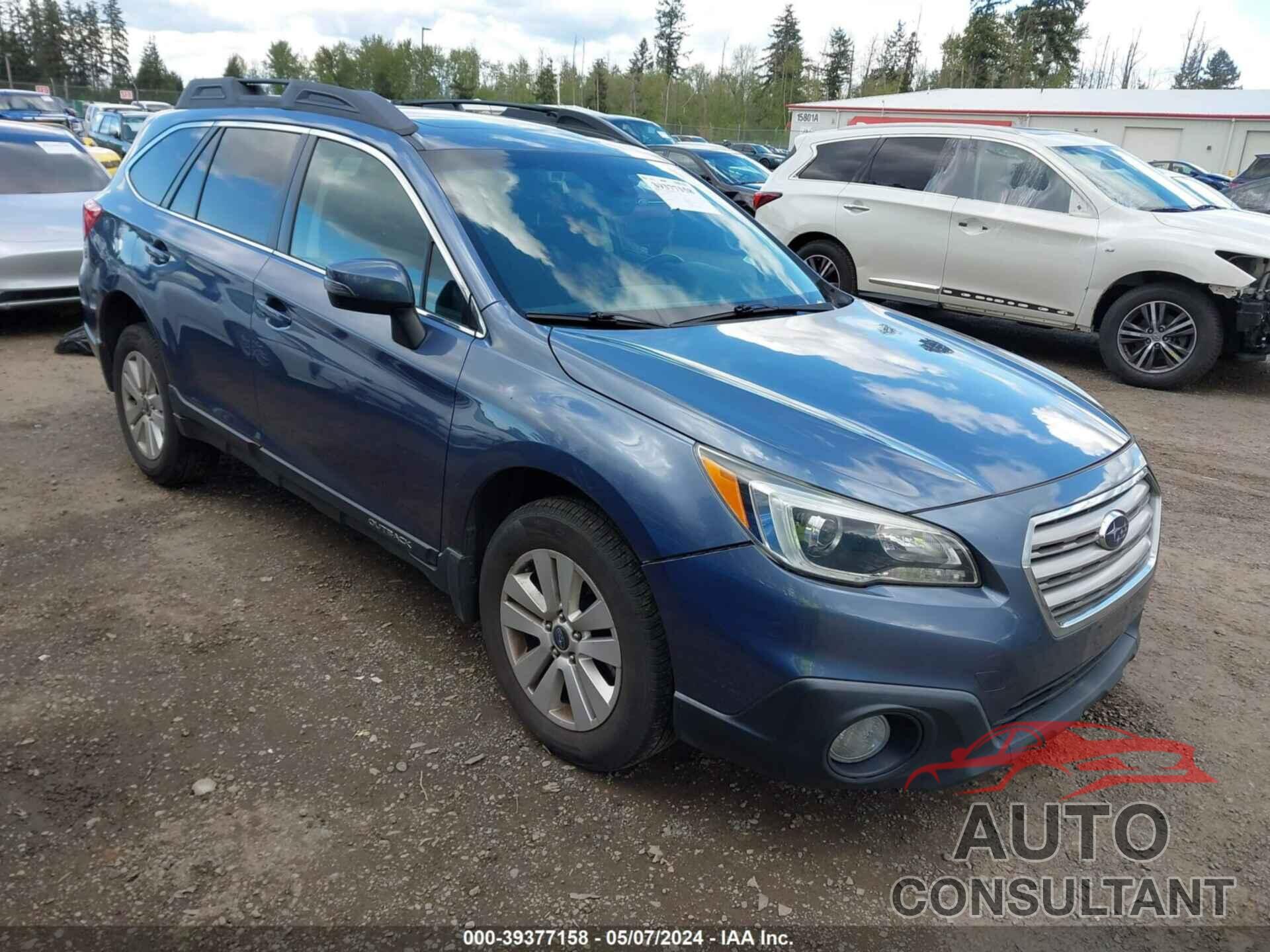 SUBARU OUTBACK 2017 - 4S4BSAHC0H3205928