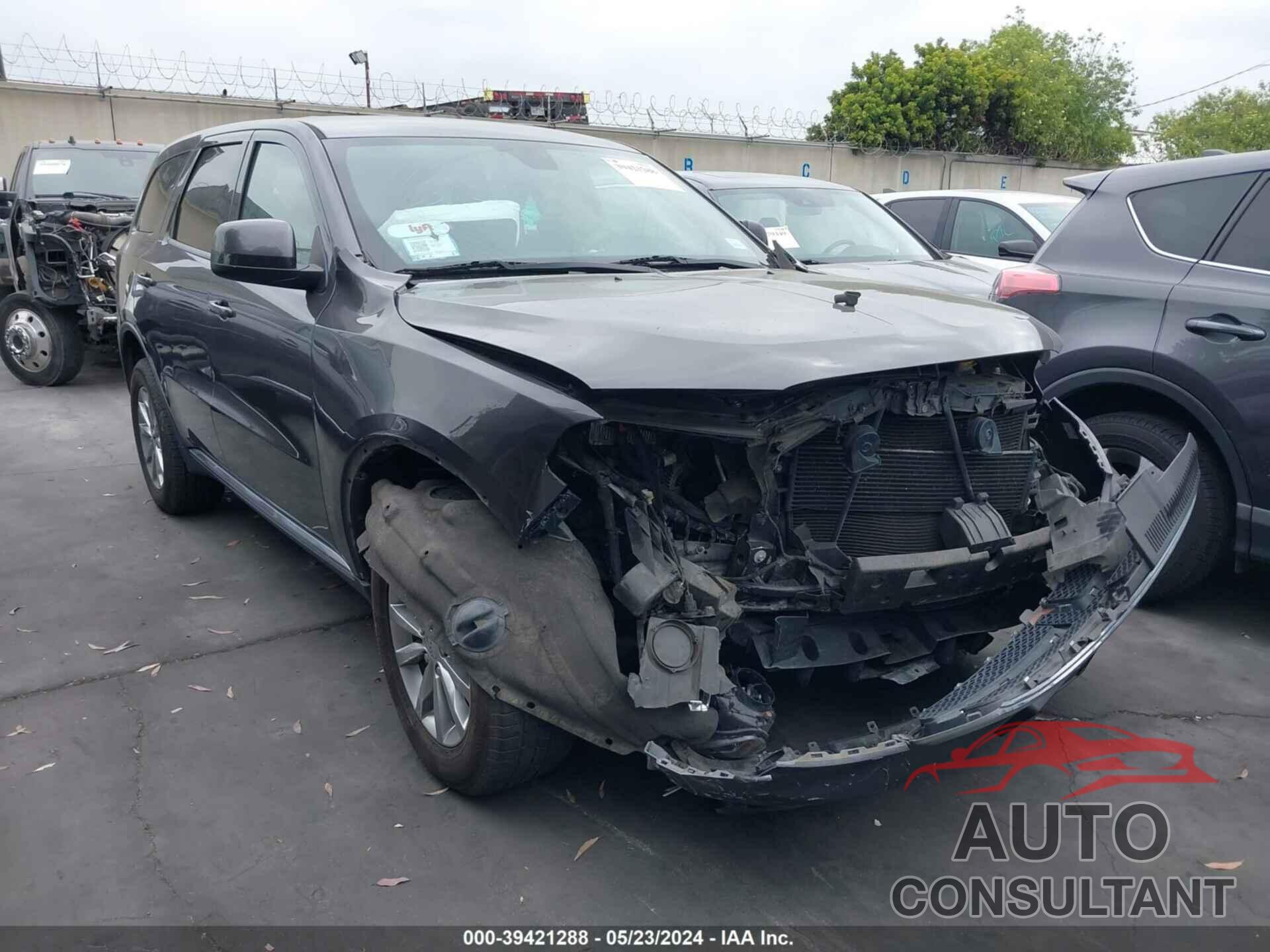 DODGE DURANGO 2017 - 1C4RDJAG9HC806250