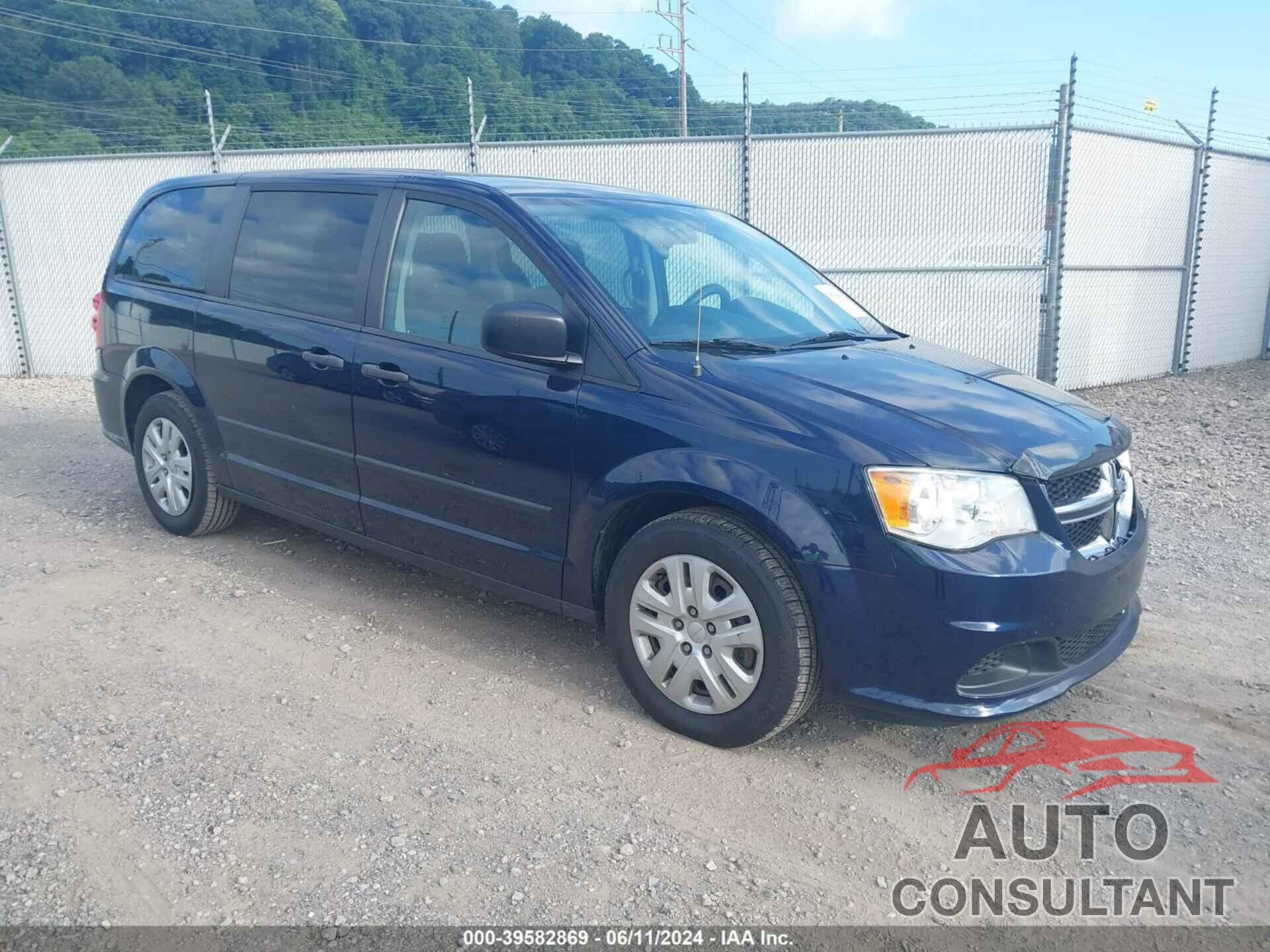 DODGE GRAND CARAVAN 2016 - 2C4RDGBG0GR259263