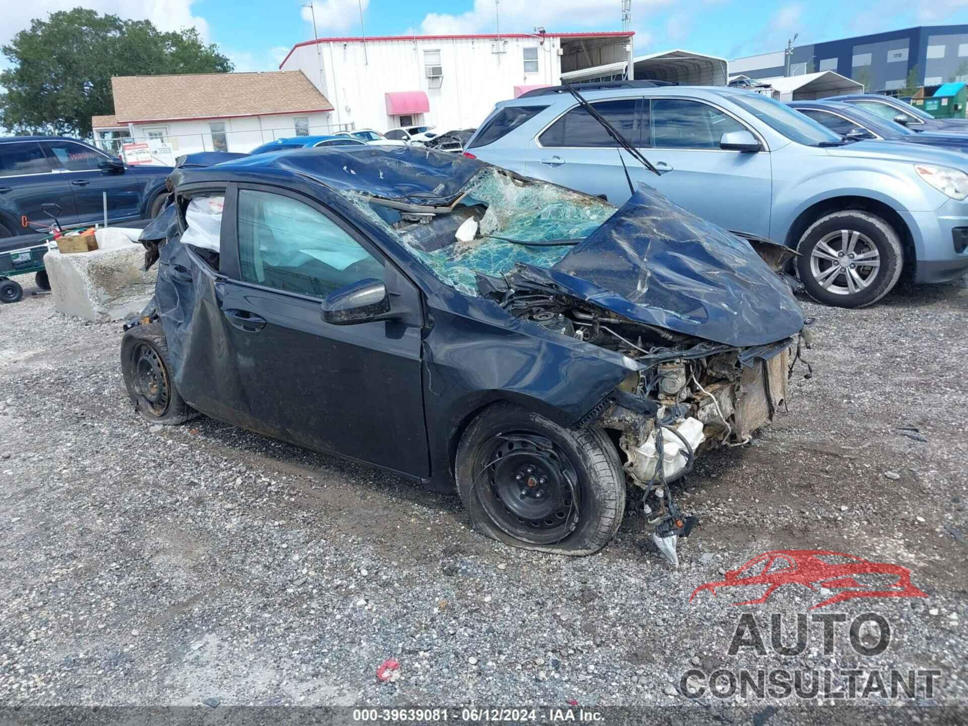 TOYOTA COROLLA 2016 - 5YFBURHE6GP484306