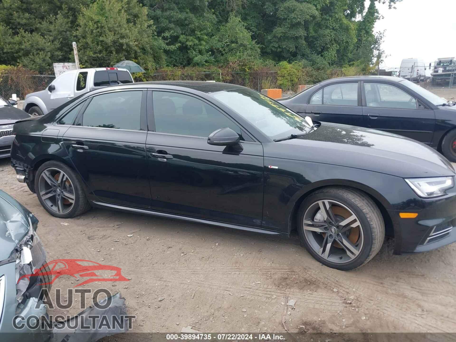 AUDI A4 2017 - WAUENAF41HN016419