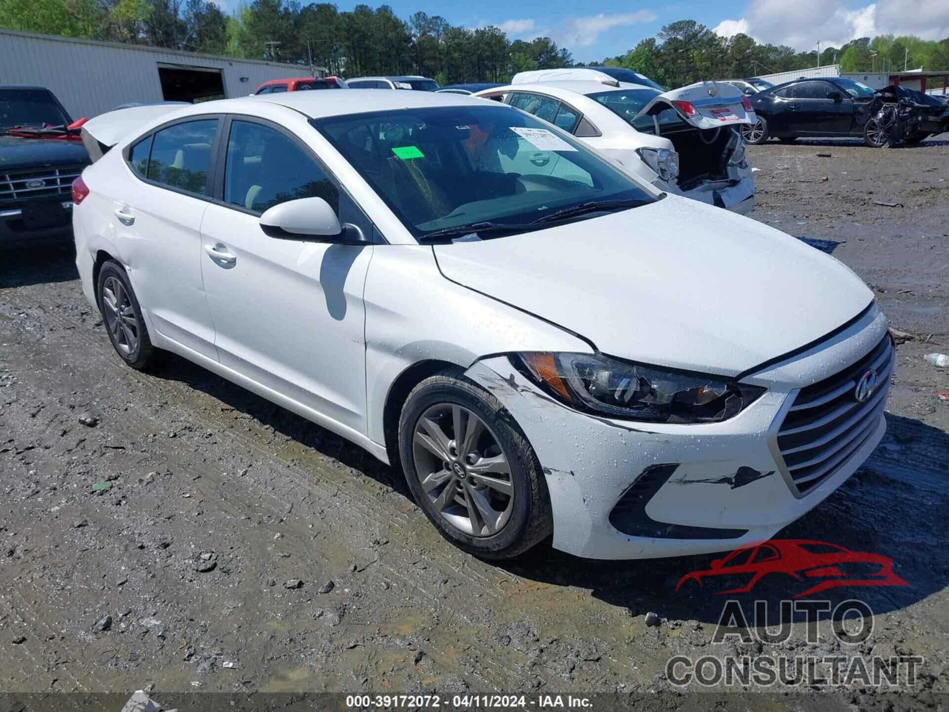 HYUNDAI ELANTRA 2017 - 5NPD84LF4HH190496
