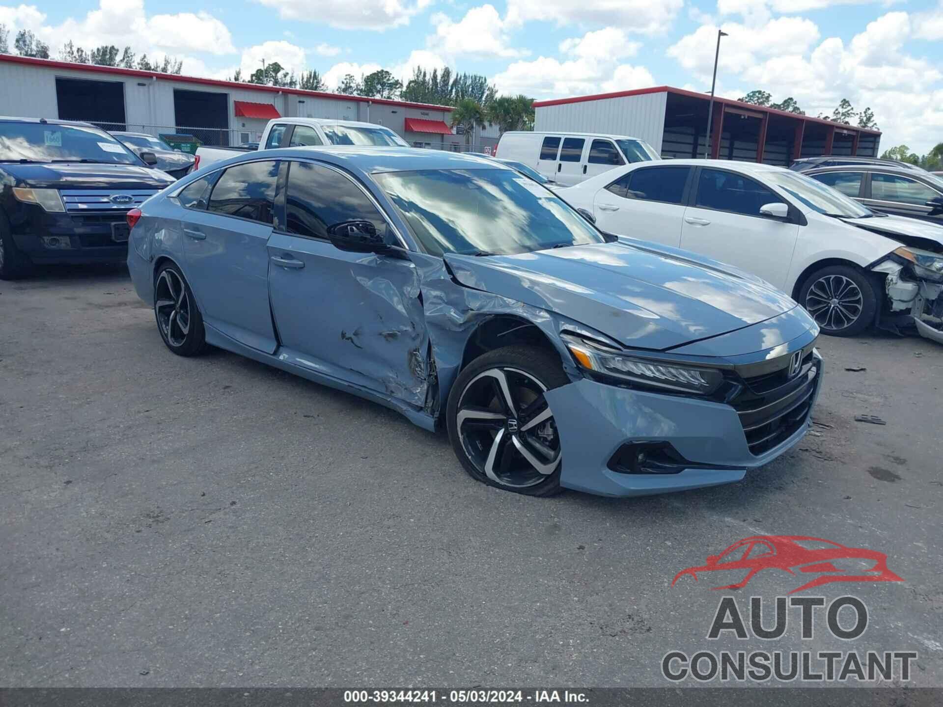 HONDA ACCORD 2021 - 1HGCV1F48MA084455