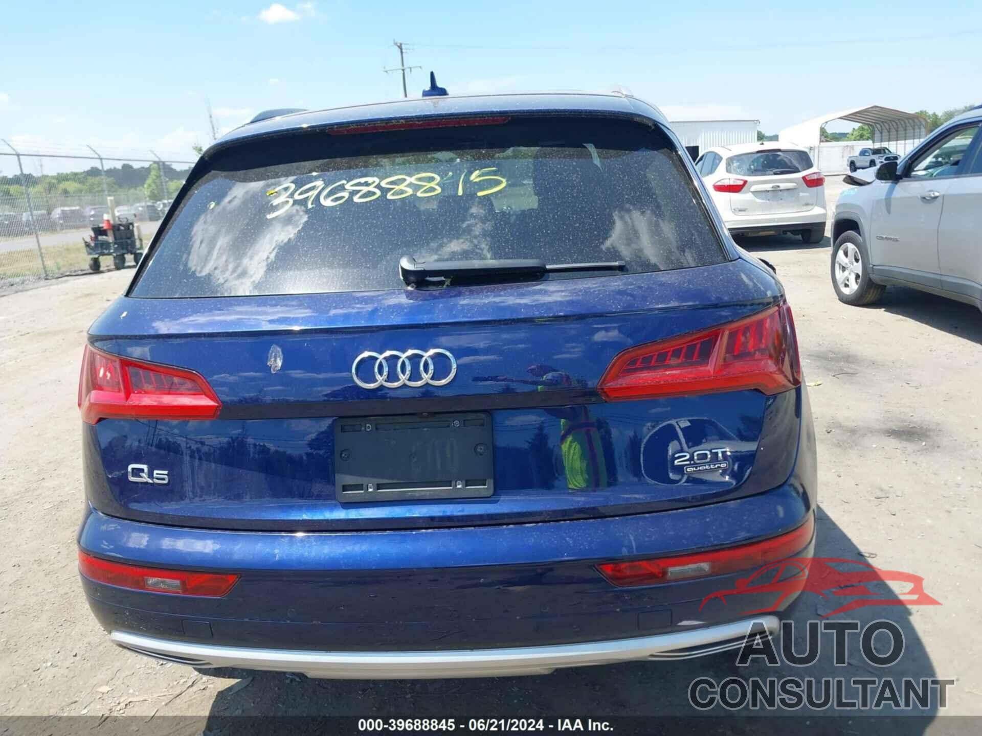 AUDI Q5 2018 - WA1BNAFY3J2118427