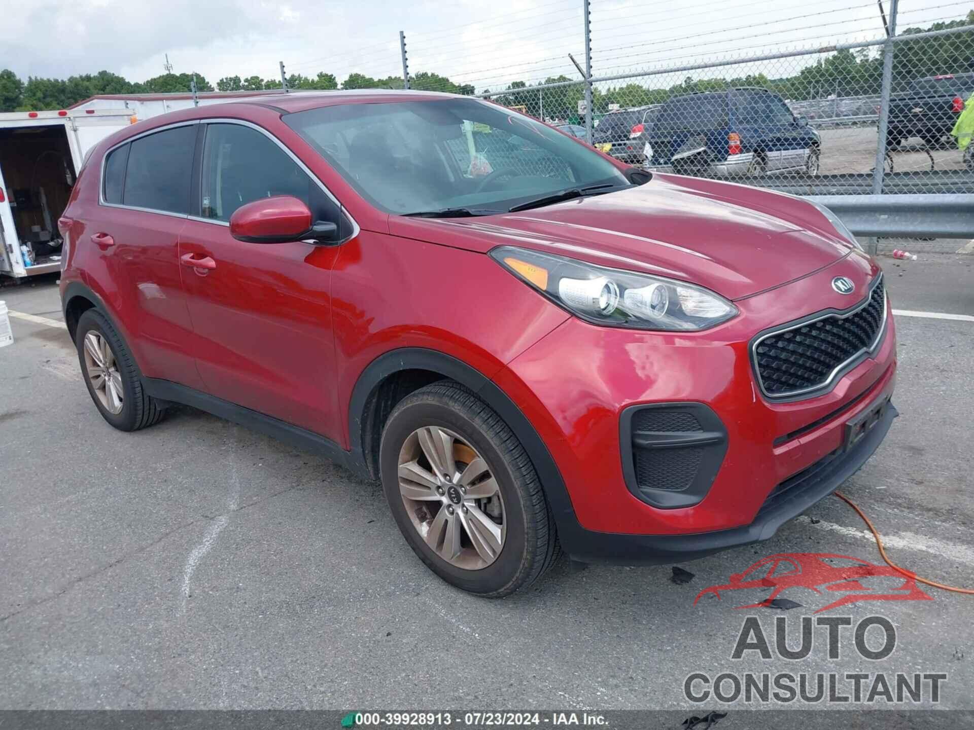 KIA SPORTAGE 2017 - KNDPM3AC3H7210172