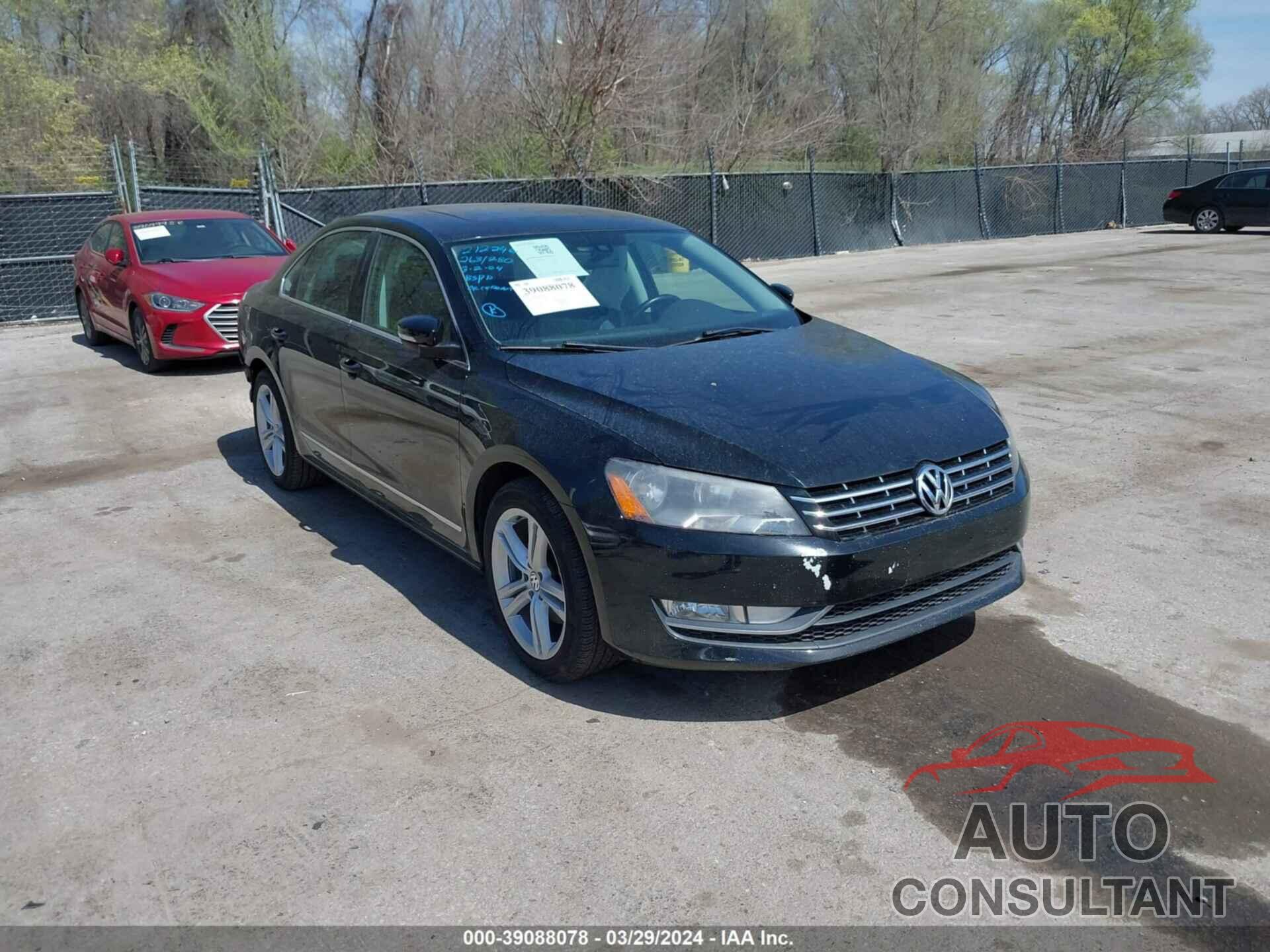 VOLKSWAGEN PASSAT 2014 - 1VWBN7A32EC104942