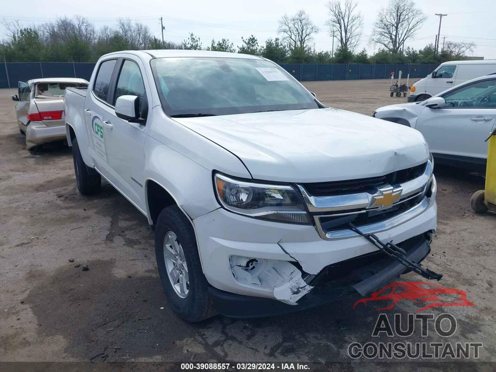 CHEVROLET COLORADO 2019 - 1GCGTBEN6K1354284