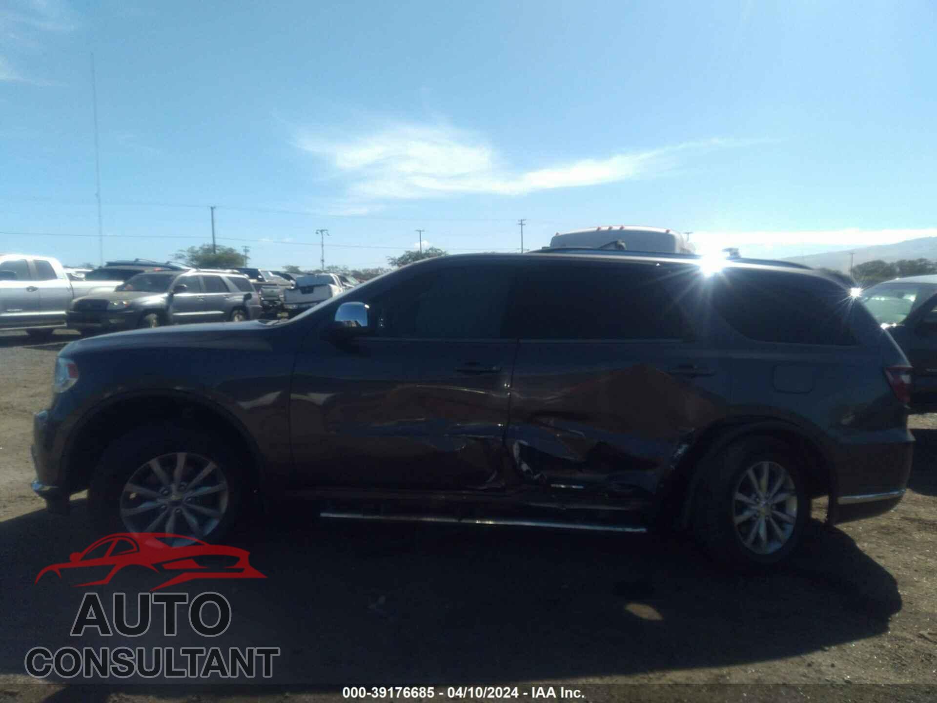 DODGE DURANGO 2017 - 1C4RDJAG0HC623383