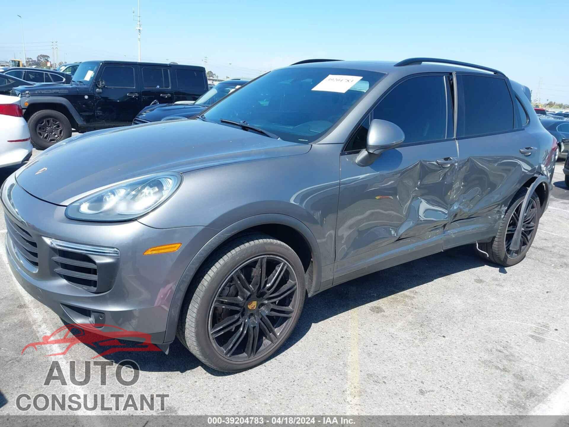 PORSCHE CAYENNE 2016 - WP1AB2A23GLA94392