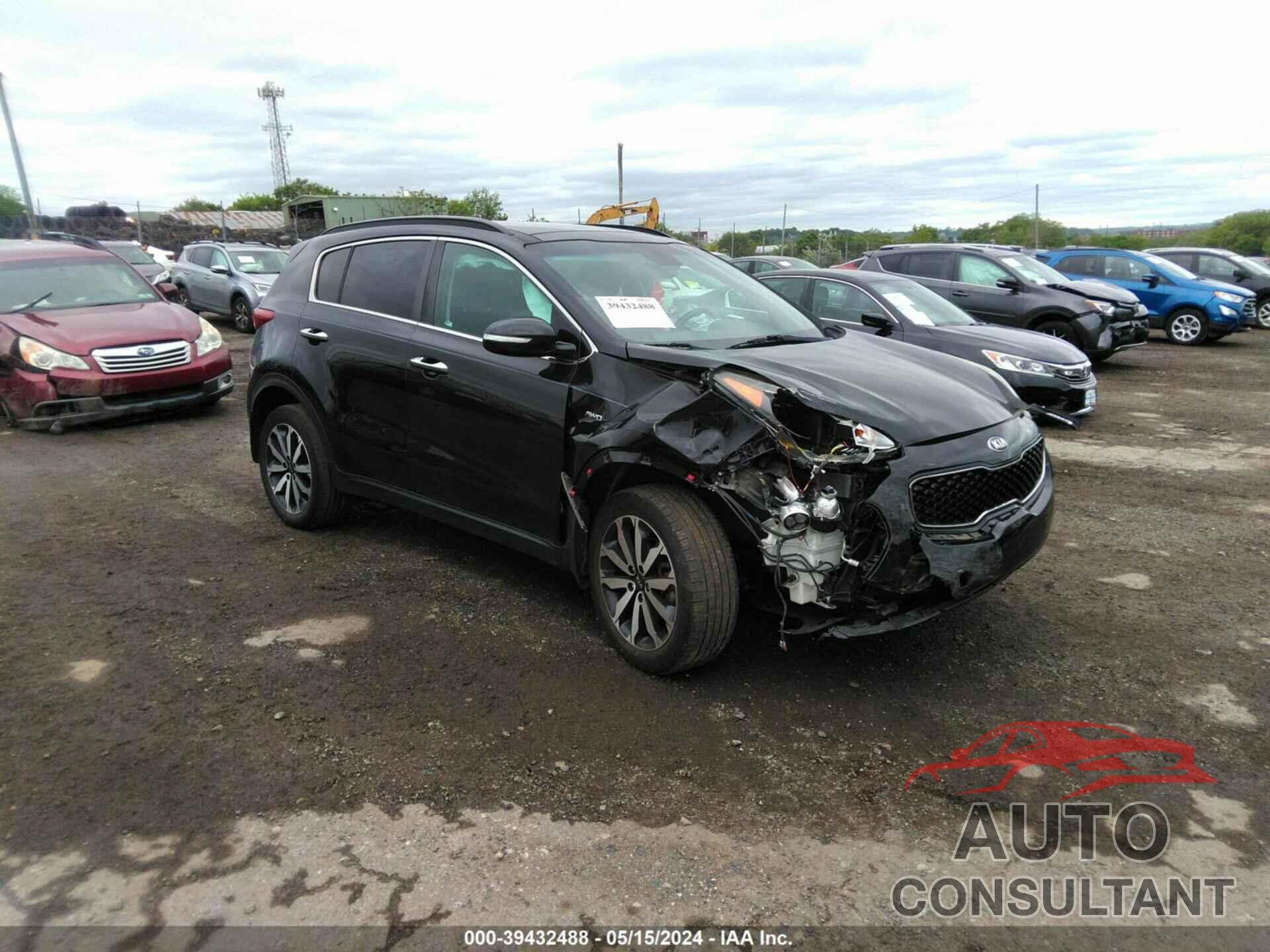KIA SPORTAGE 2018 - KNDPNCAC2J7422760