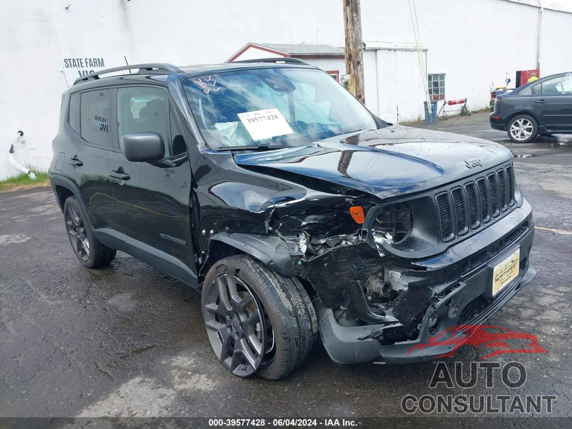 JEEP RENEGADE 2021 - ZACNJDBB1MPM72150