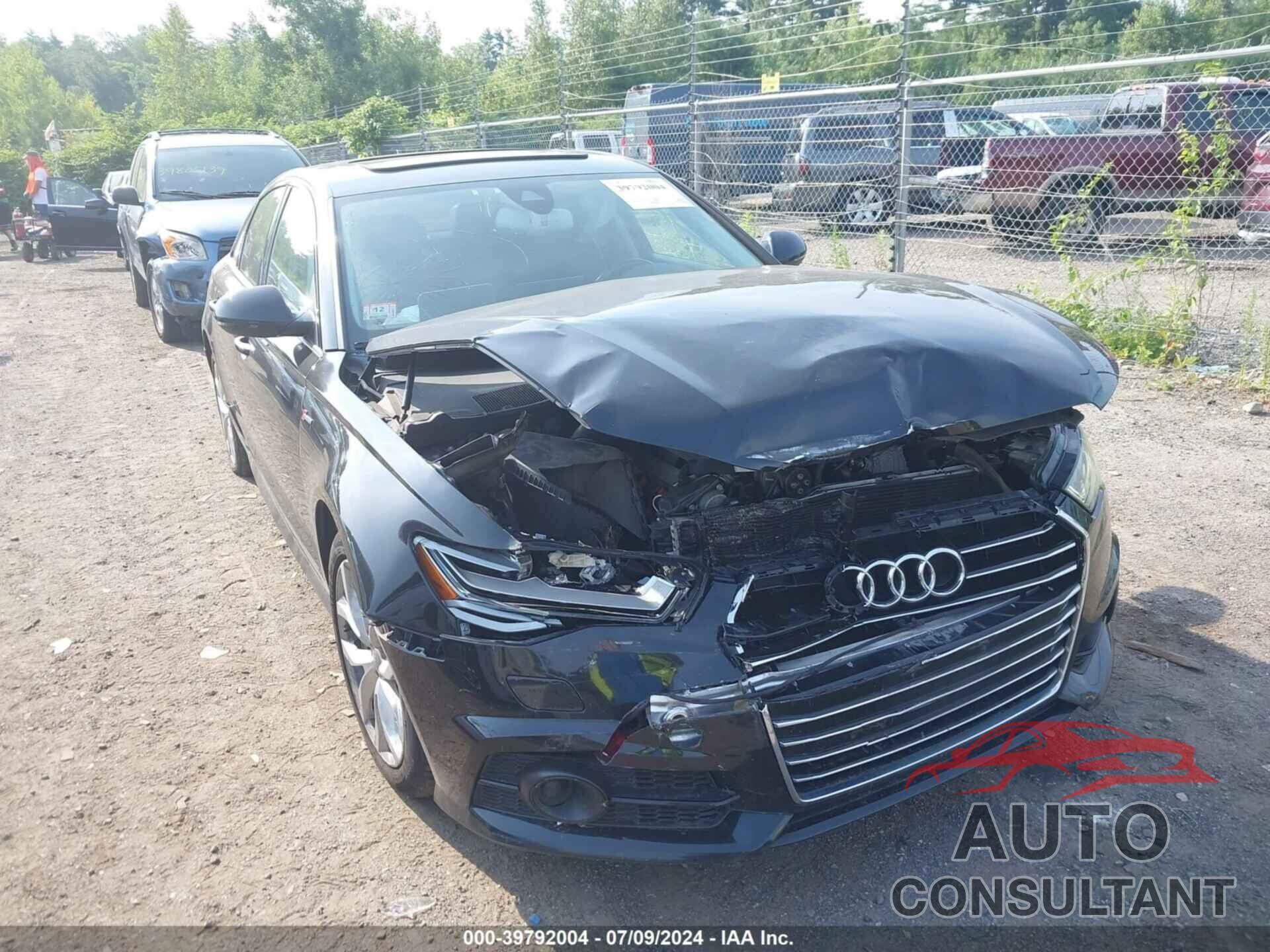 AUDI A6 2017 - WAUH2AFC7HN014042