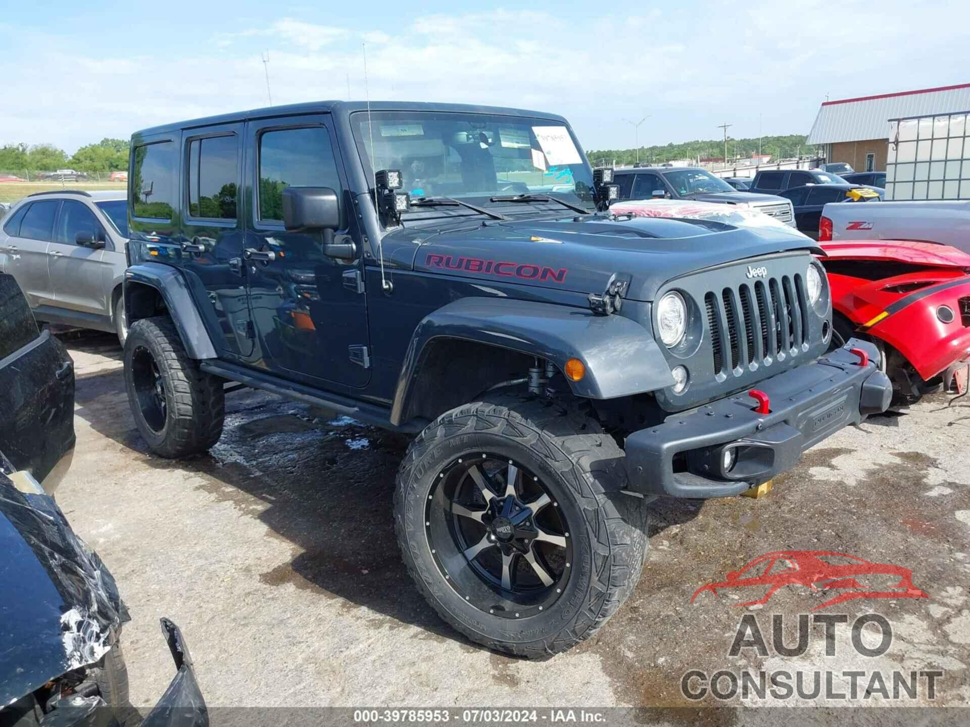 JEEP WRANGLER UNLIMITED 2017 - 1C4BJWFG8HL552515
