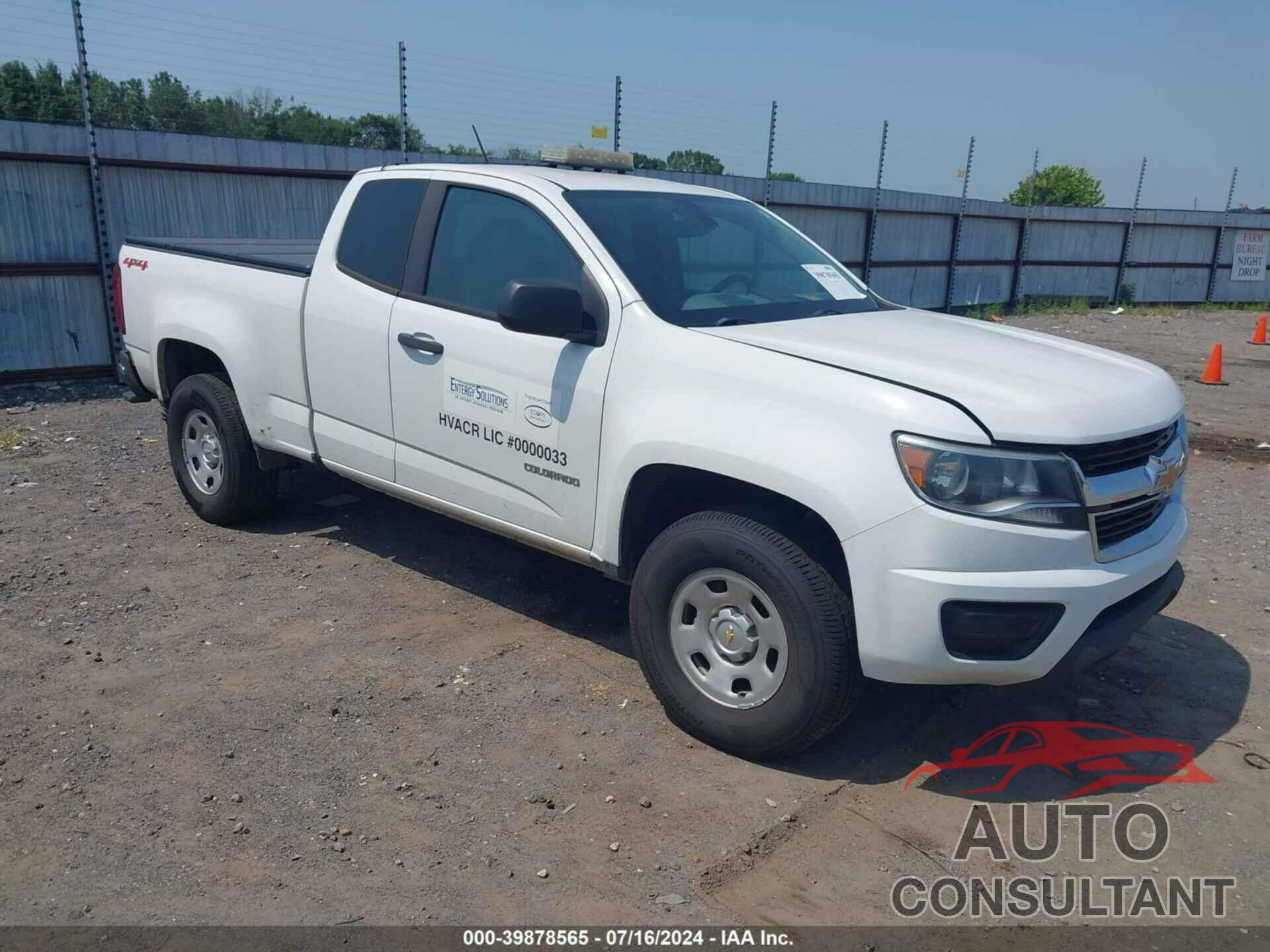 CHEVROLET COLORADO 2019 - 1GCHTBEA3K1229017