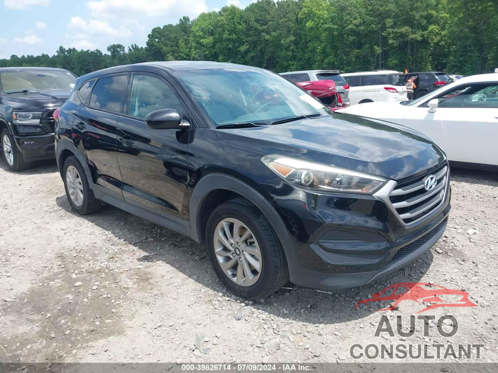 HYUNDAI TUCSON 2017 - KM8J23A41HU414728