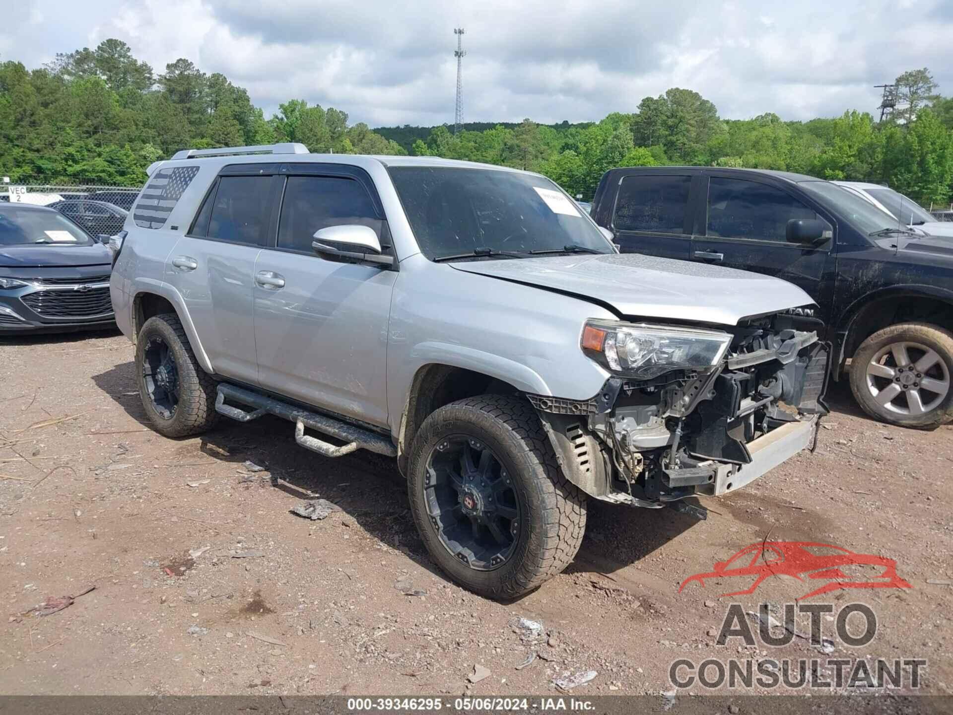 TOYOTA 4RUNNER 2016 - JTEZU5JR0G5117155