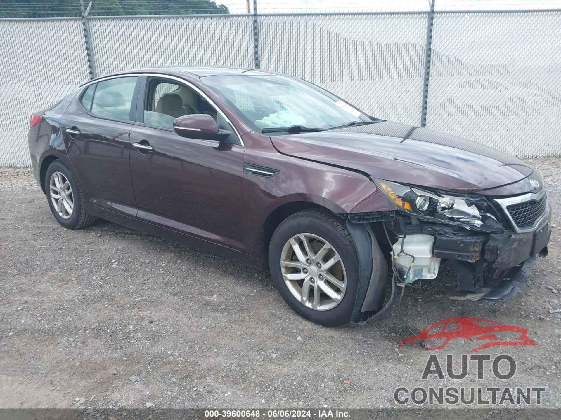KIA OPTIMA 2012 - 5XXGM4A70LG015834