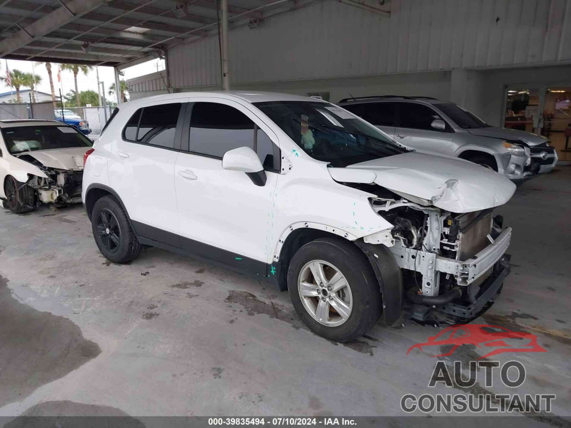 CHEVROLET TRAX 2020 - KL7CJKSB7LB088278