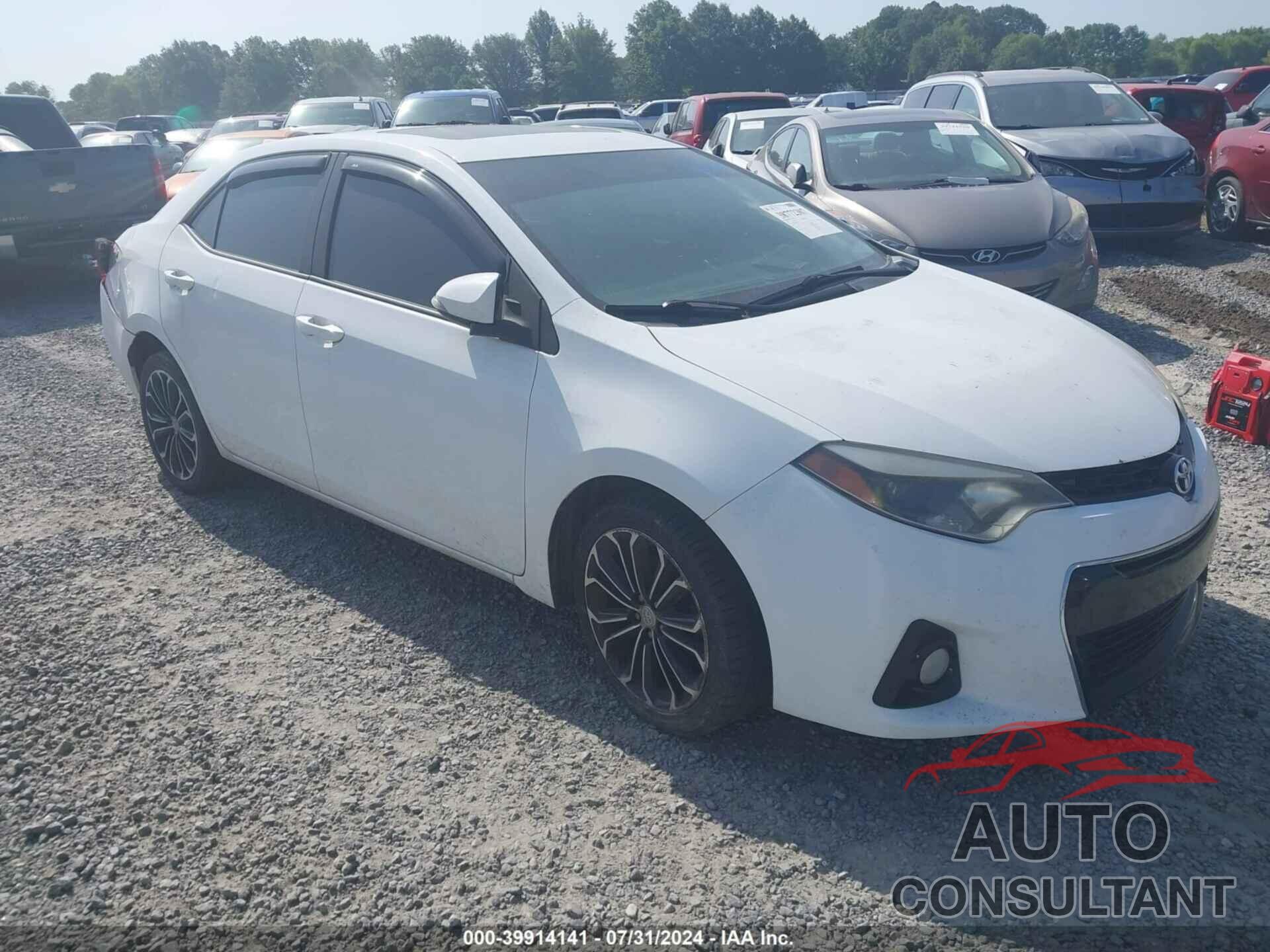 TOYOTA COROLLA 2014 - 2T1BURHE6EC015164