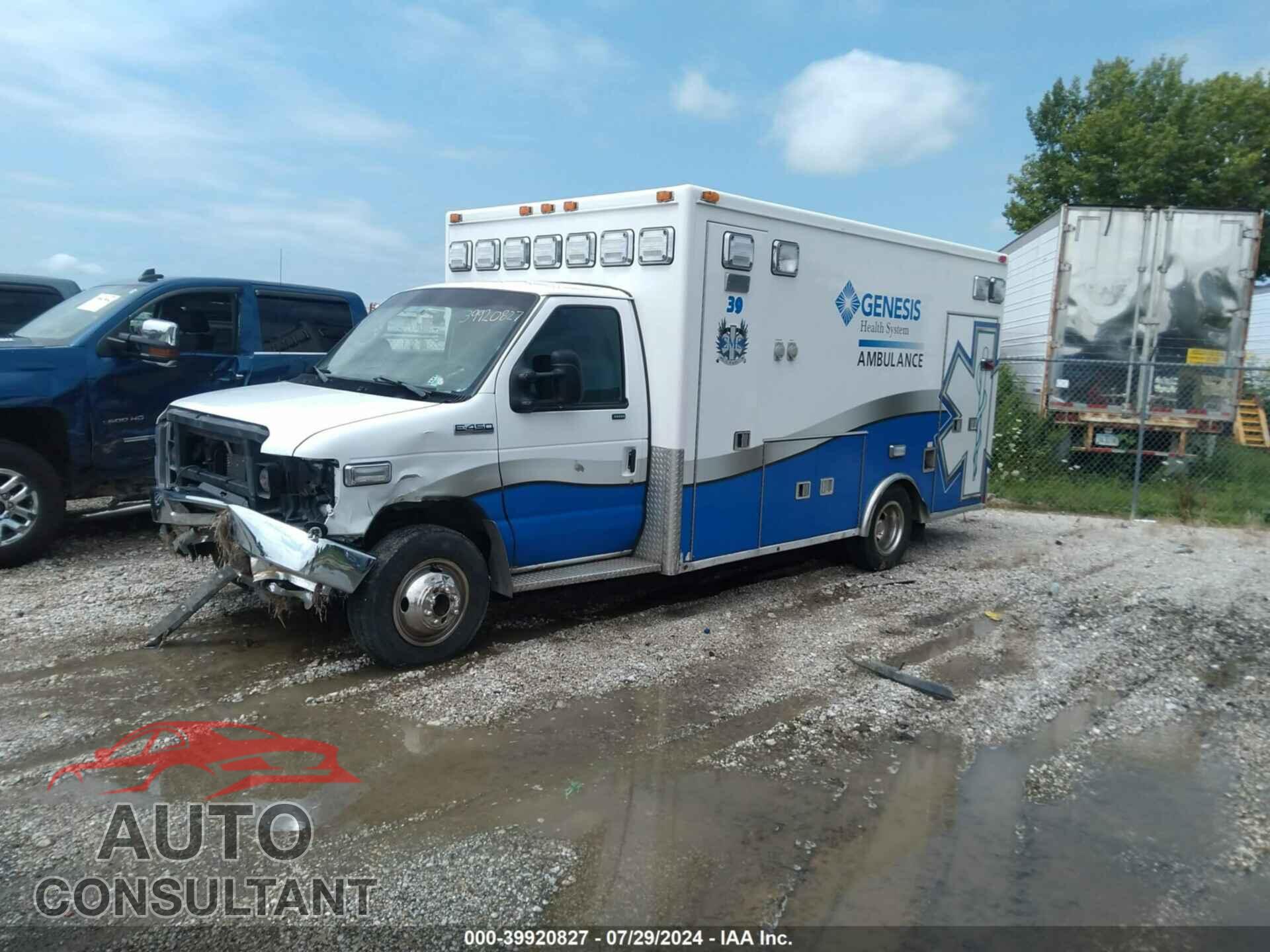 FORD E-450 CUTAWAY 2017 - 1FDXE4FS9HDC66228