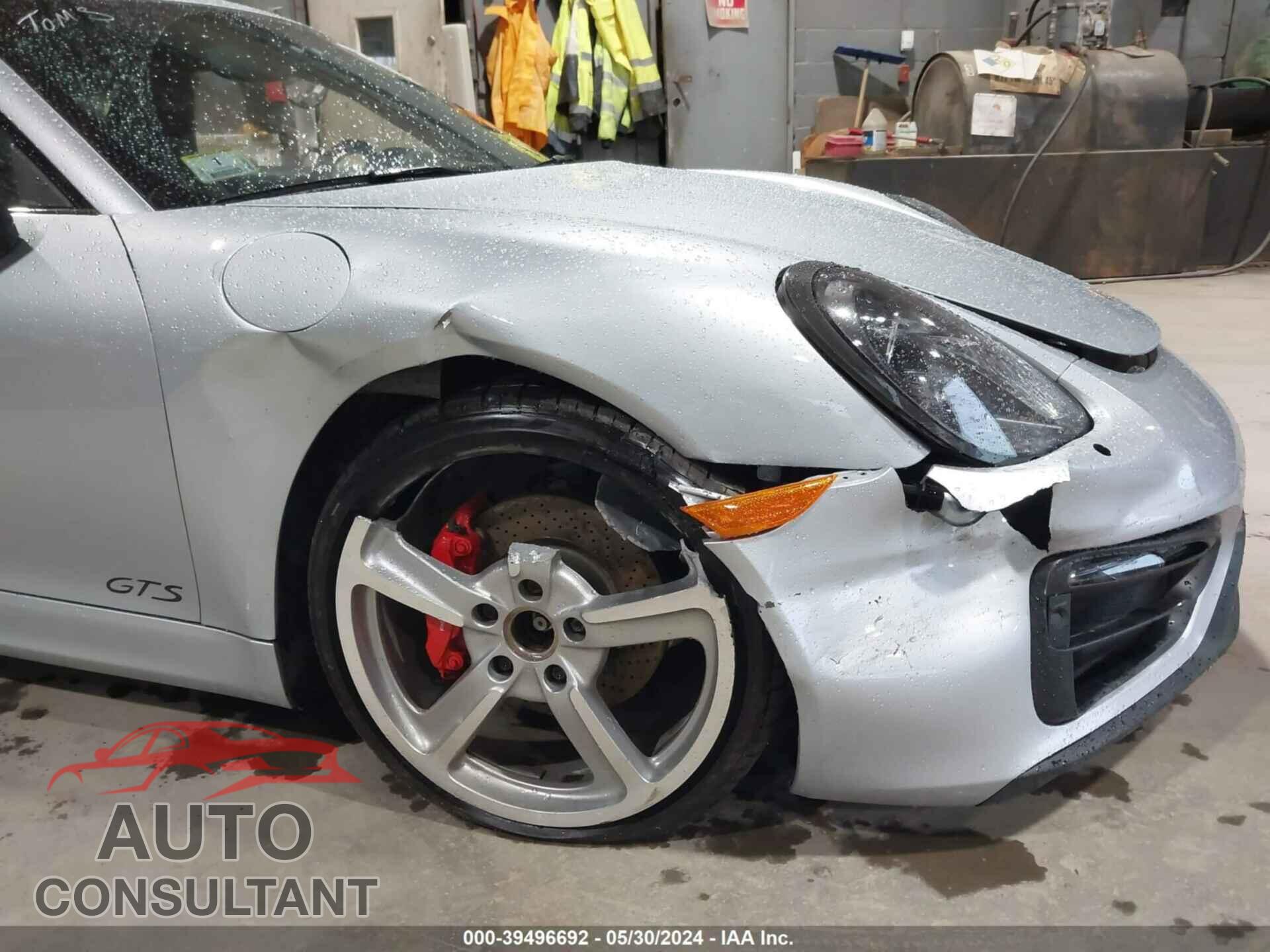 PORSCHE CAYMAN 2016 - WP0AB2A84GK186249