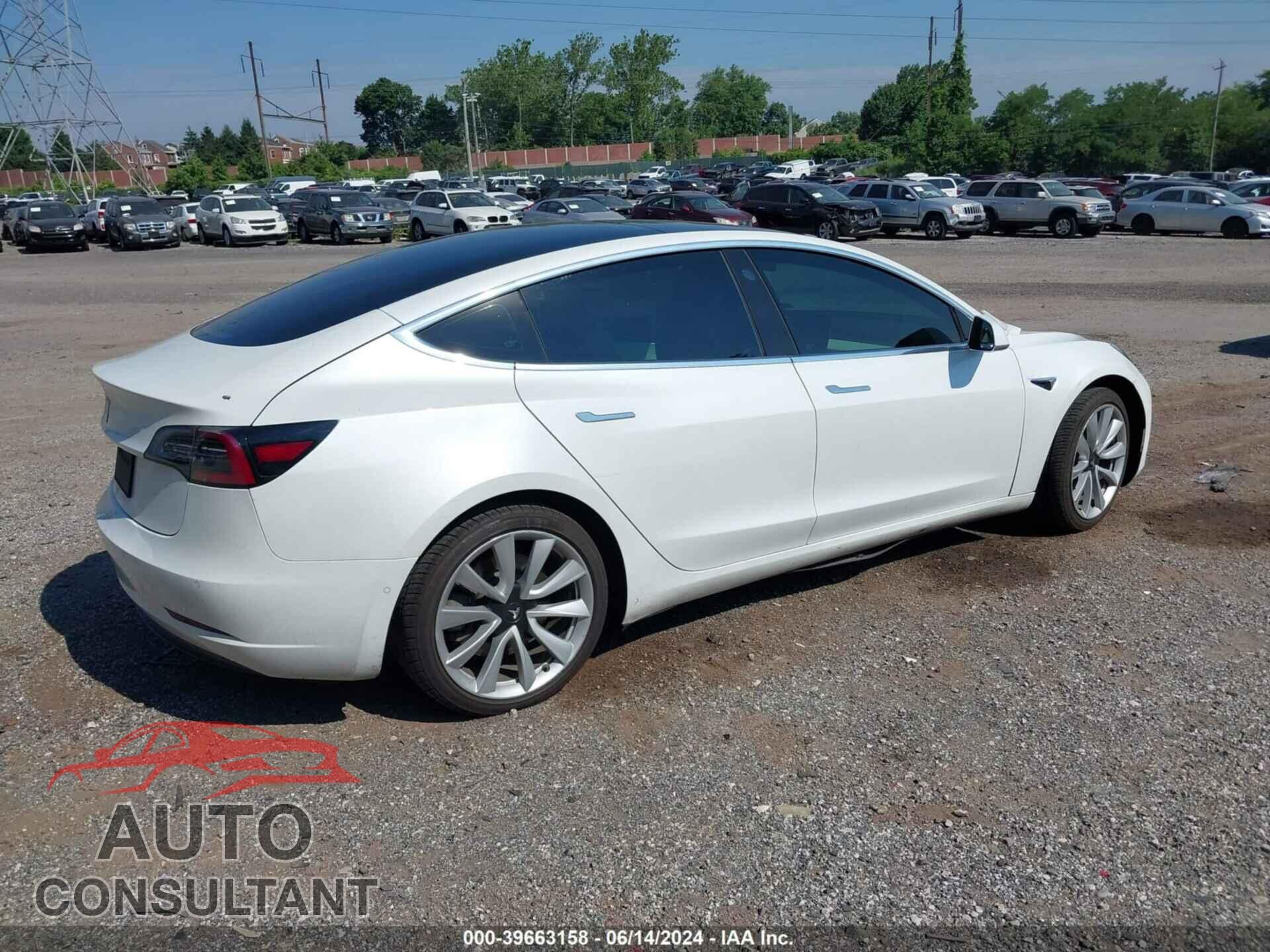 TESLA MODEL 3 2019 - 5YJ3E1EB6KF421837