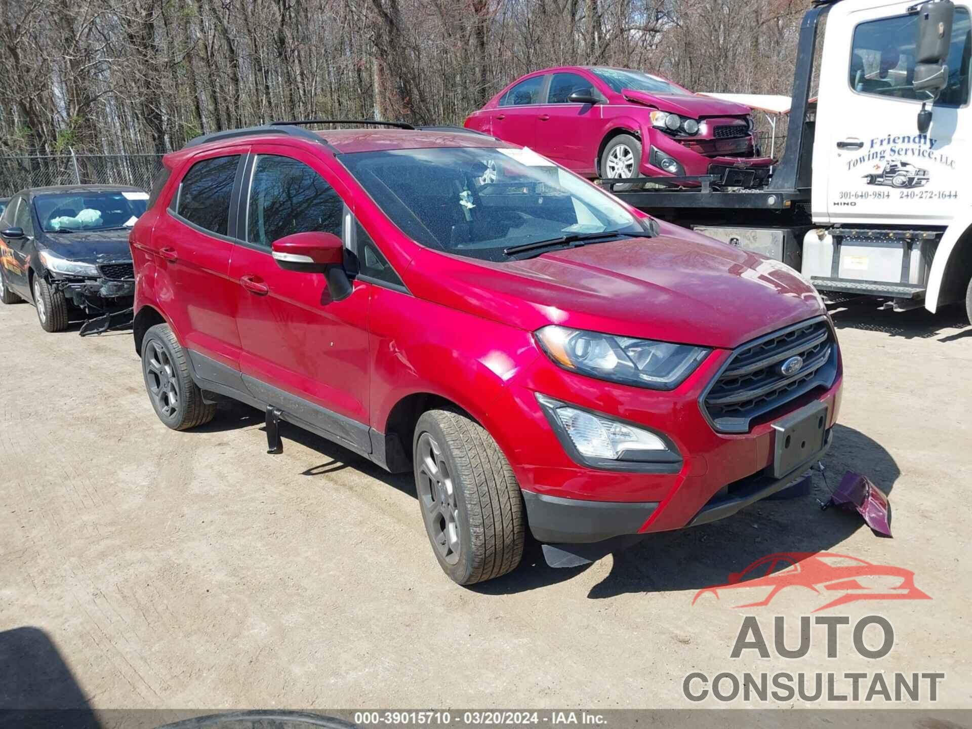 FORD ECOSPORT 2018 - MAJ6P1CL4JC181370