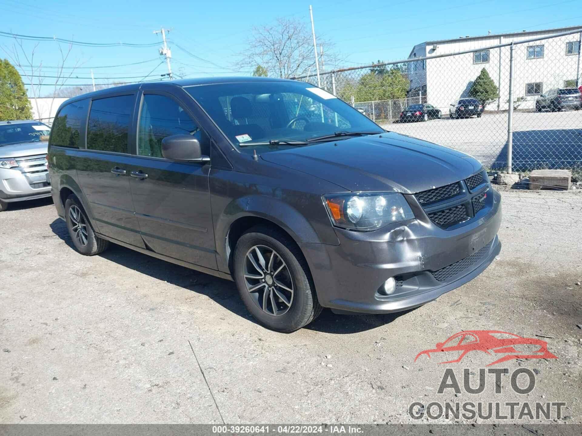 DODGE GRAND CARAVAN 2016 - 2C4RDGCG3GR211464