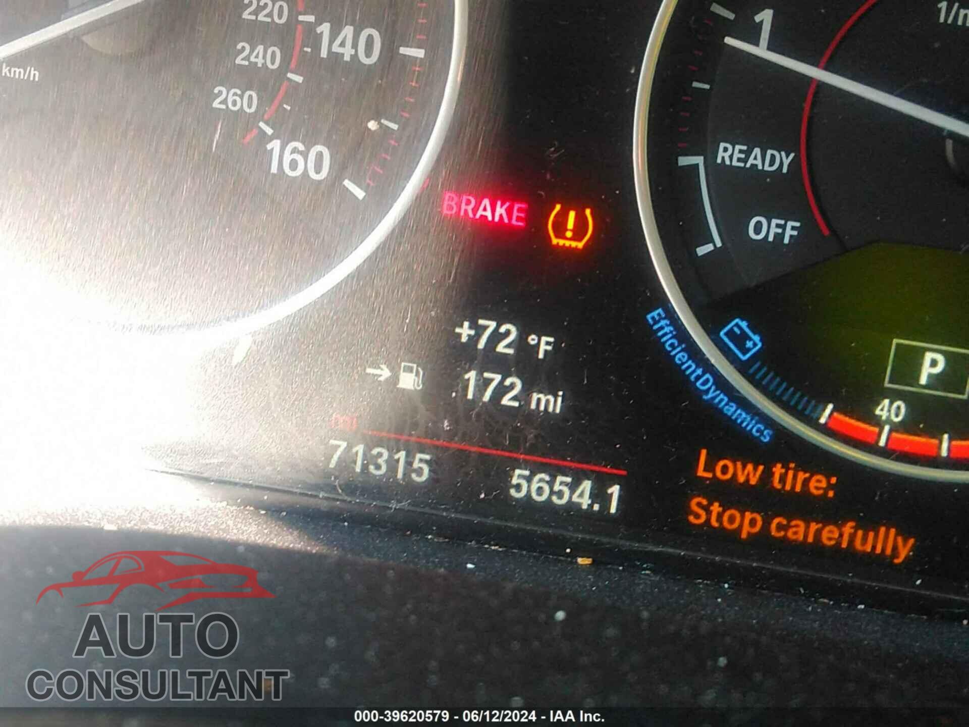 BMW 328I 2016 - WBA8E3G50GNU02408
