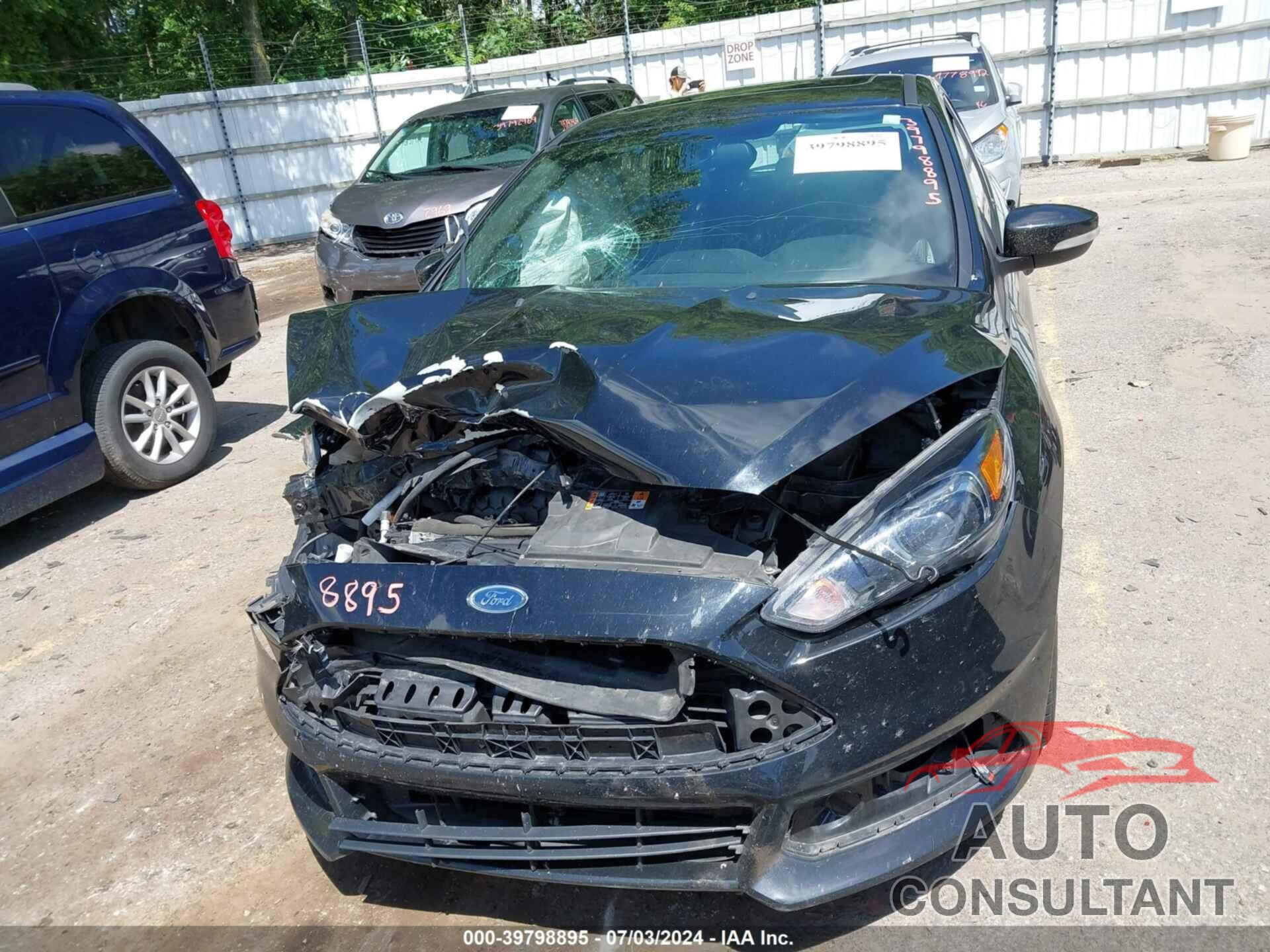FORD FOCUS ST 2017 - 1FADP3L92HL347077