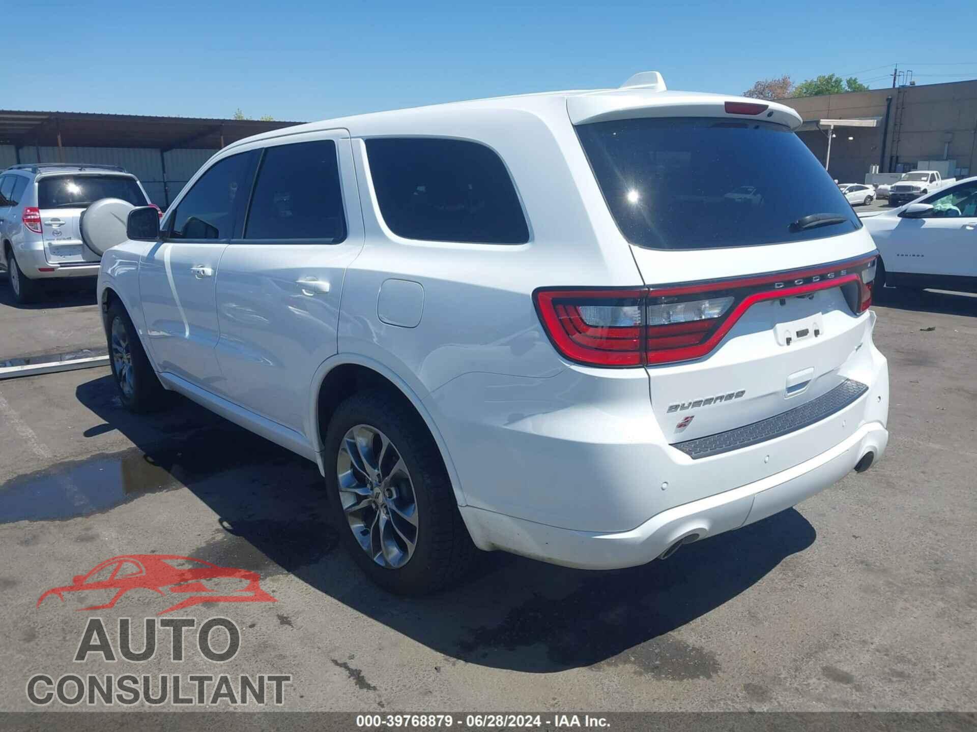 DODGE DURANGO 2019 - 1C4RDJDG6KC722132