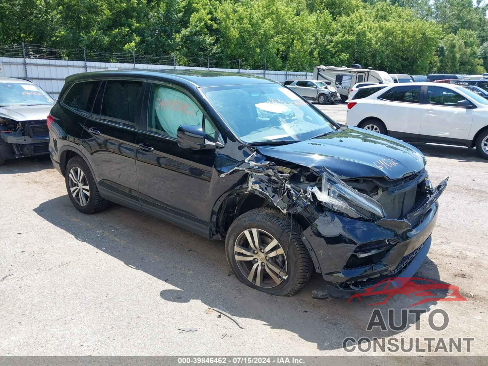 HONDA PILOT 2018 - 5FNYF6H54JB018329