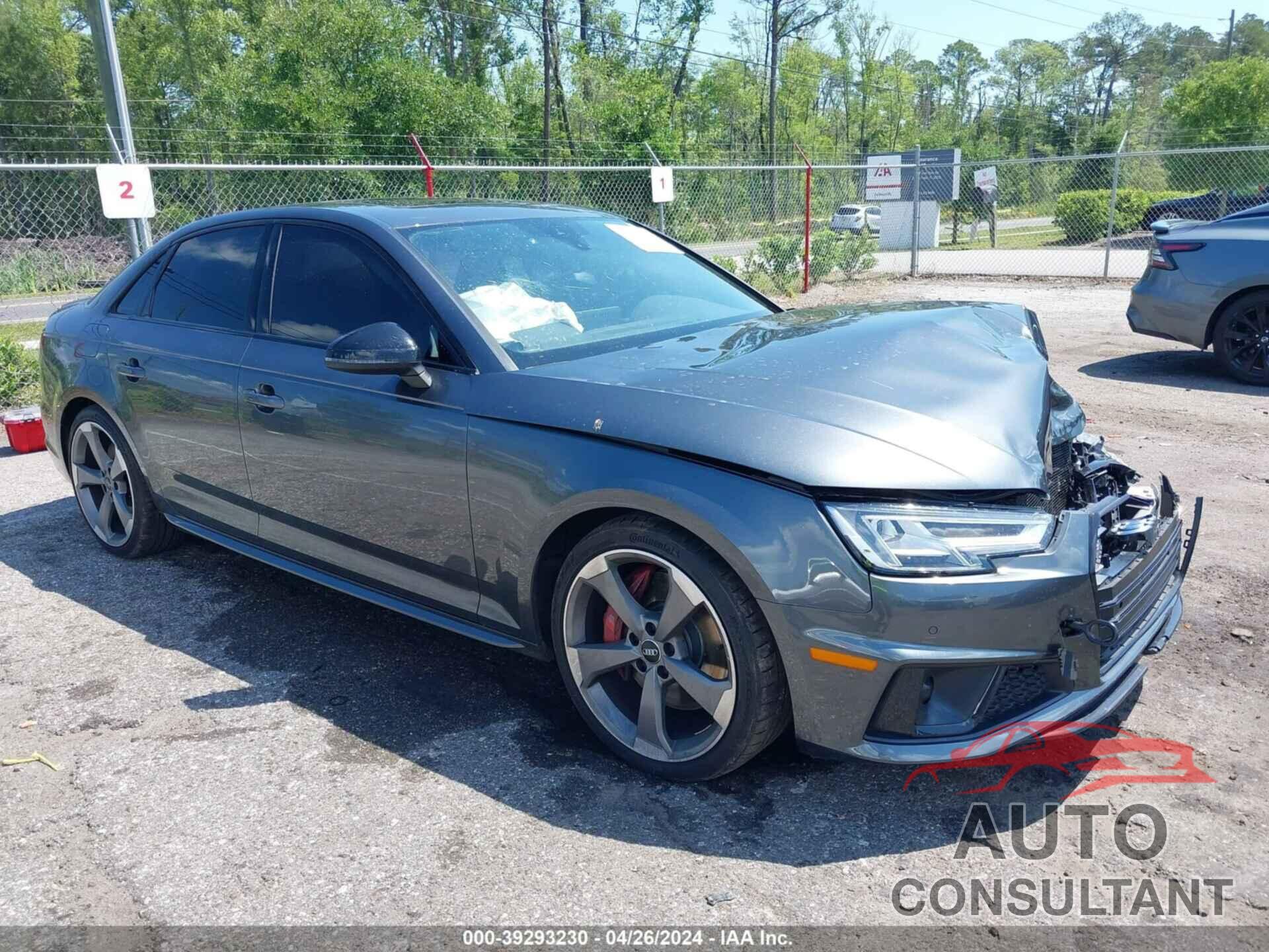 AUDI S4 2019 - WAUB4AF48KA117400